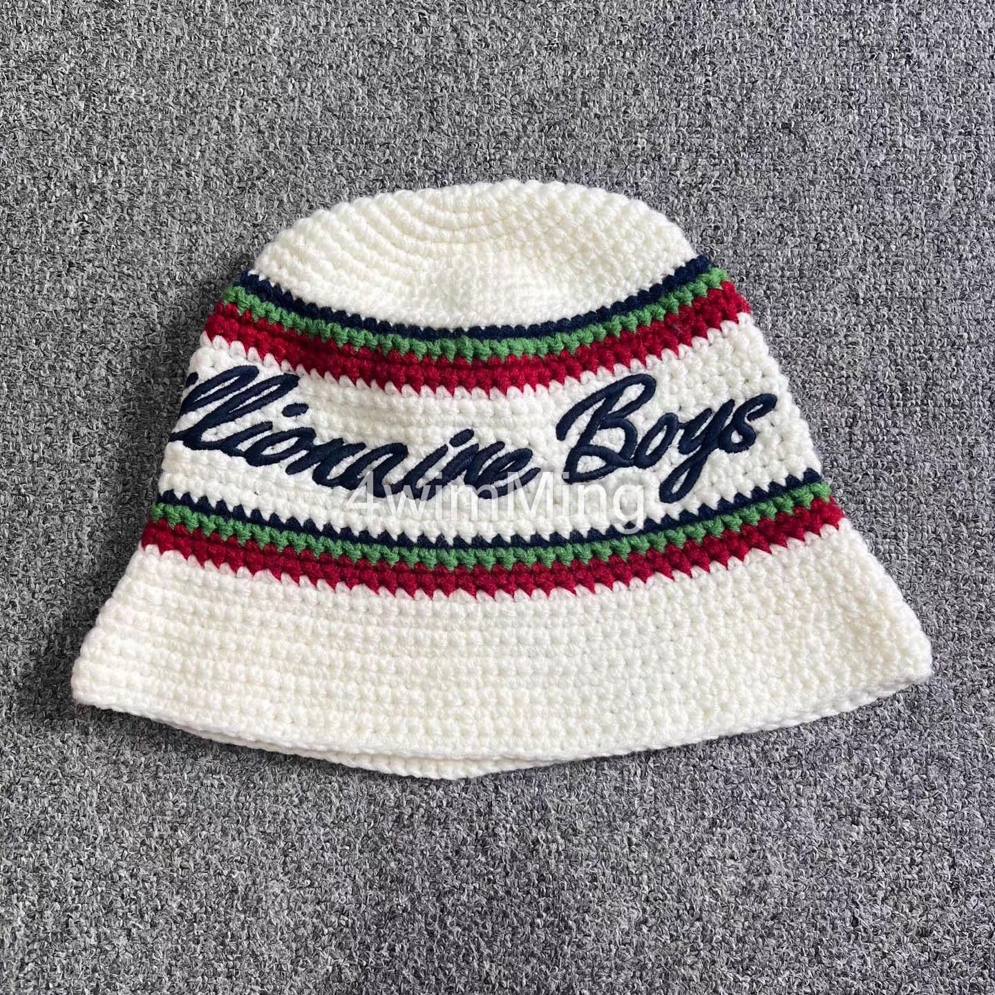 Billionaire Boys Club BBC Hand-Crocheted & Embroidered Knit Bucket Hat。Q7 Size ONE SIZE - 1 Thumbnail