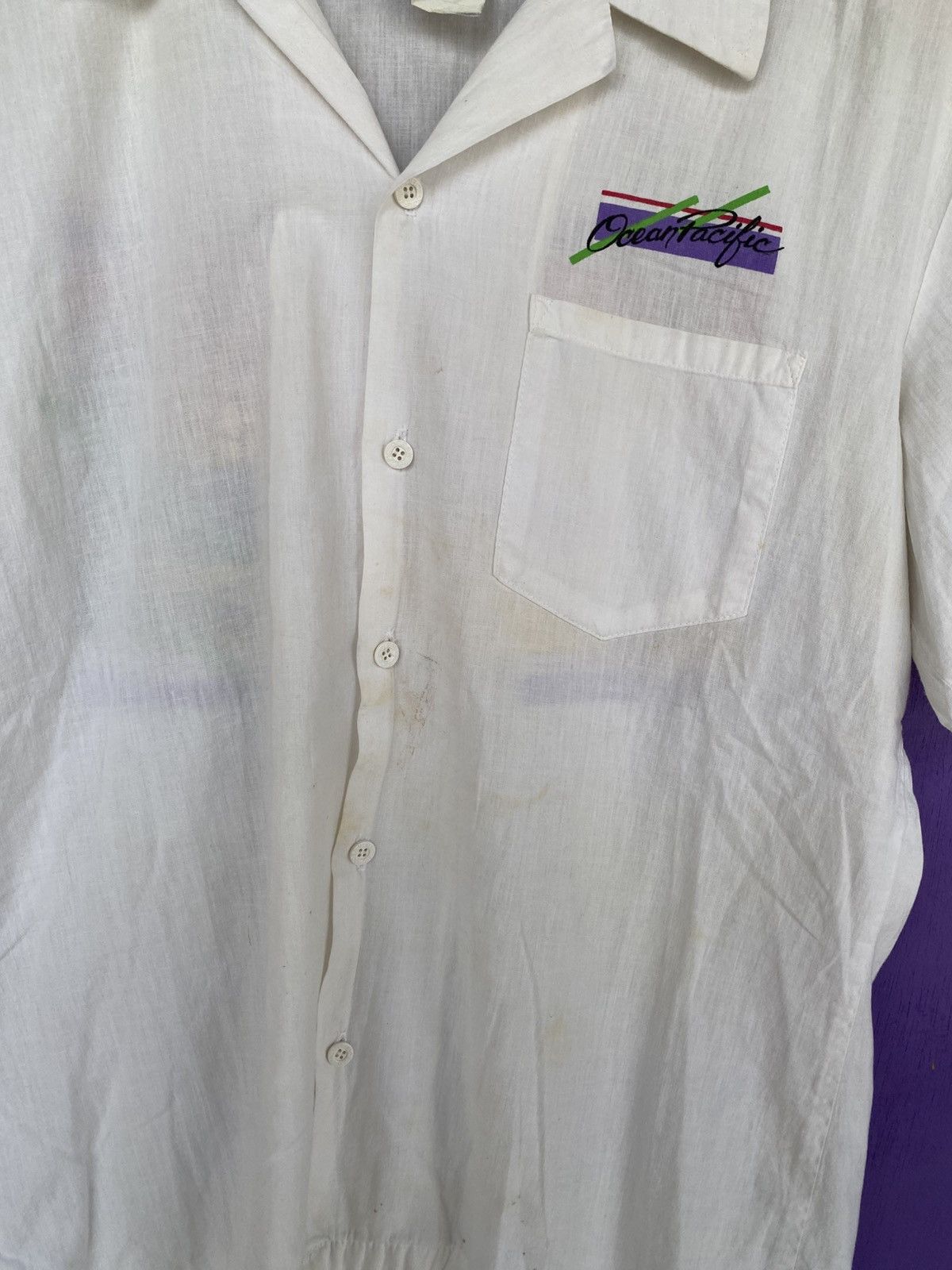 Ocean Pacific Vintage 80s Ocean Pacific surfwear button up Size US M / EU 48-50 / 2 - 3 Thumbnail