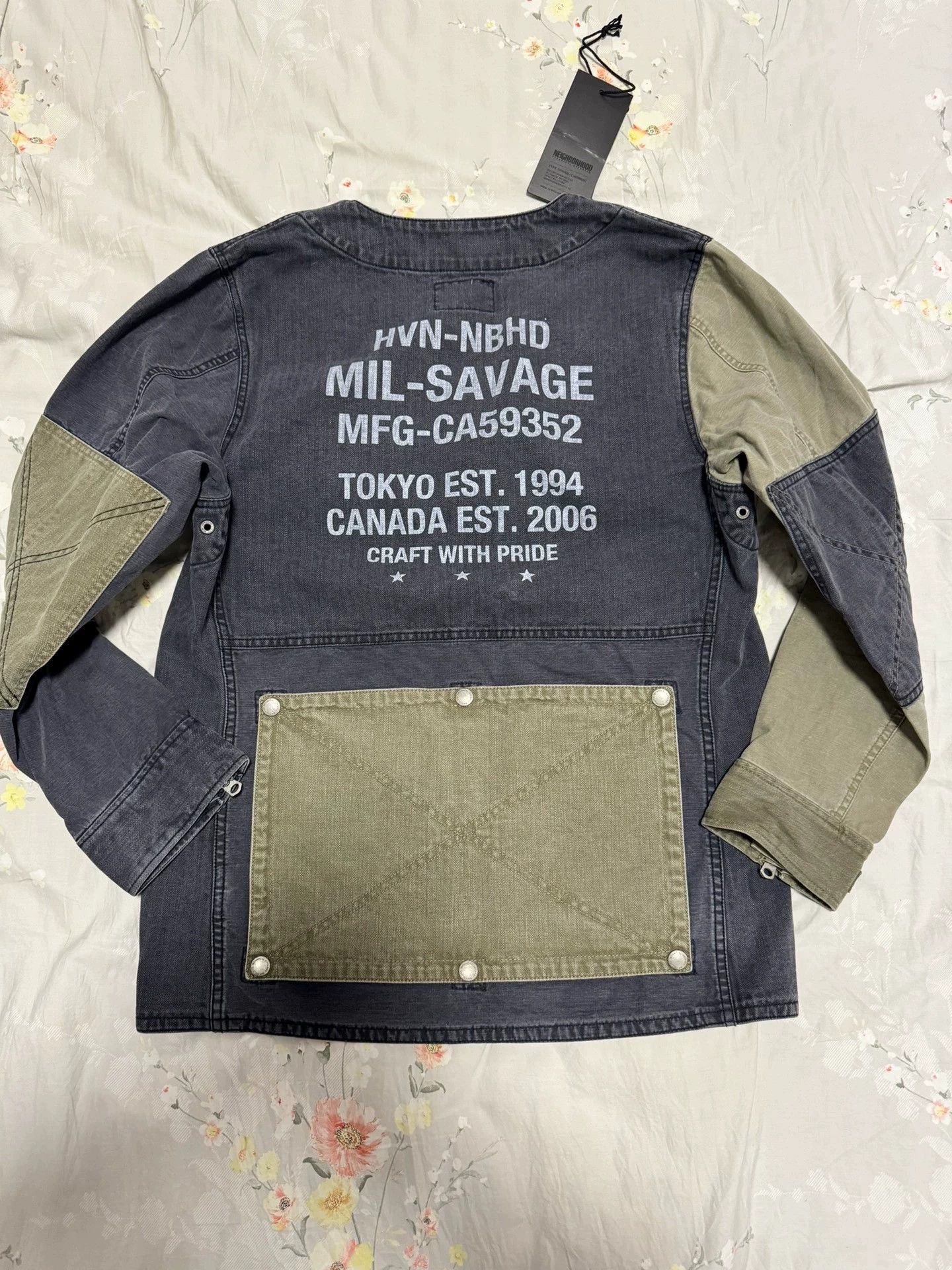 Neighborhood Neighborhood x Haven 17aw M65 4Pocket Jacket Black/Green M Size US M / EU 48-50 / 2 - 2 Thumbnail