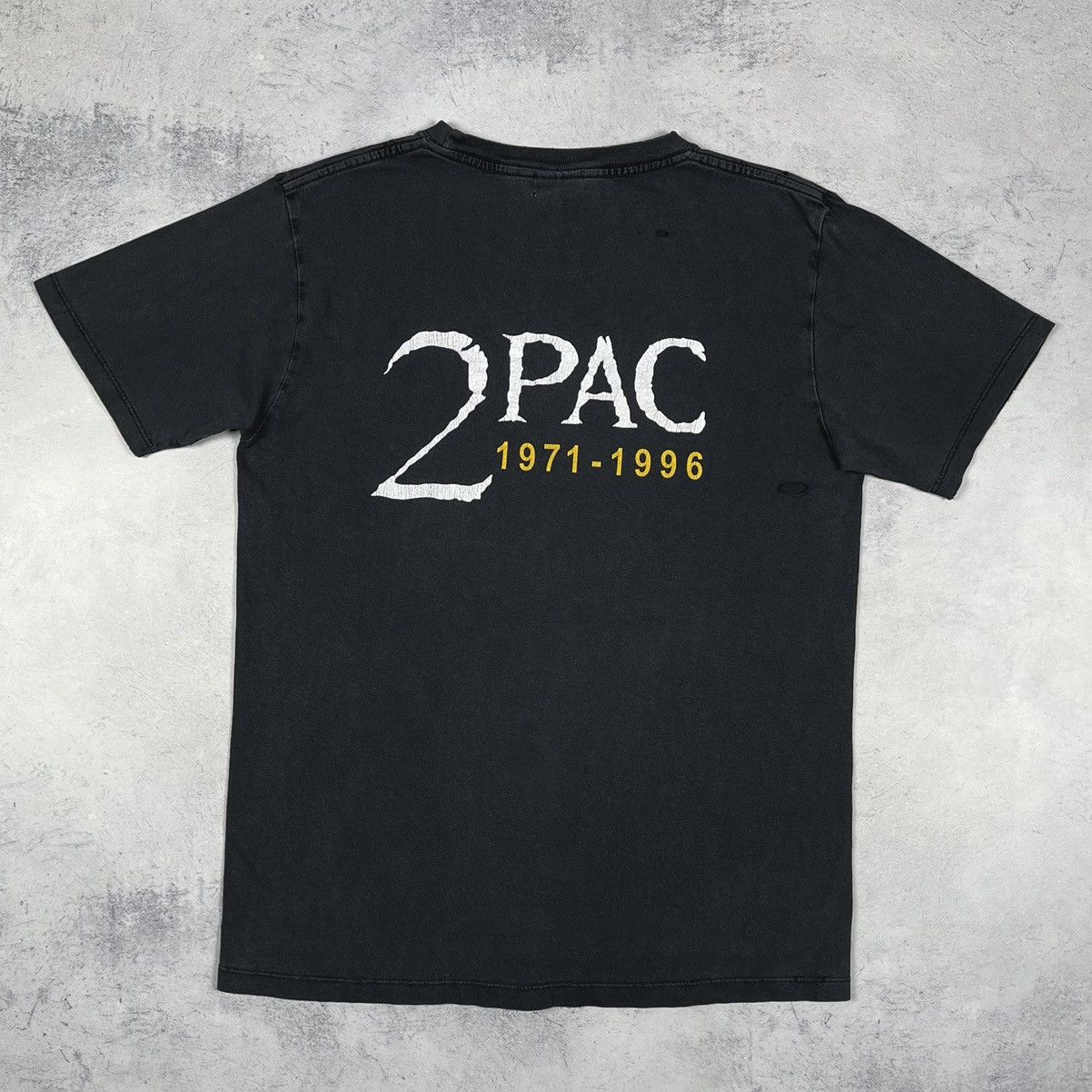 Rap Tees Vintage 2Pac Tupac Shakur faded rap tee 90’s Size US M / EU 48-50 / 2 - 14 Thumbnail