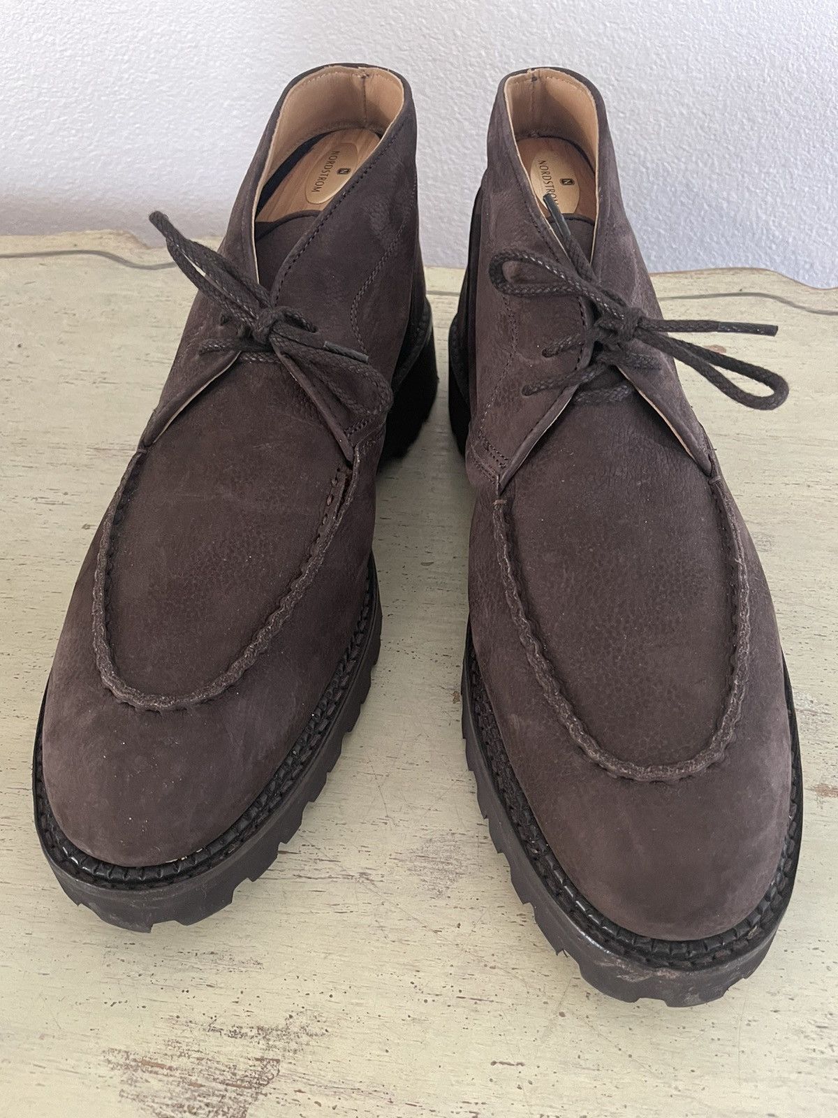 John Lobb Field Nubuck Leather Chukka Boots Size US 10 / EU 43 - 5 Thumbnail