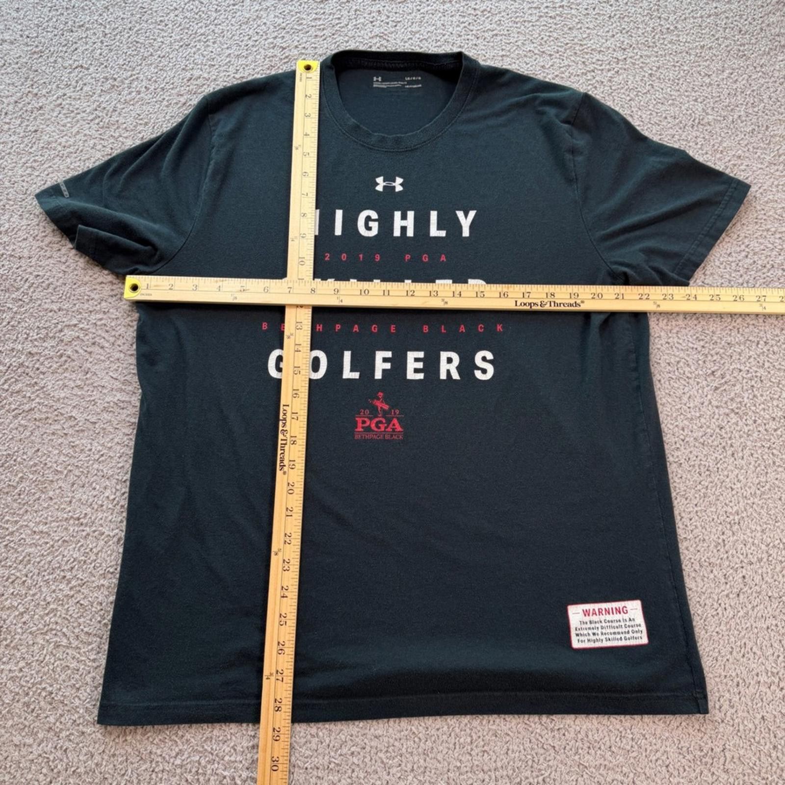 Under Armour Under Armour Mens 2019 PGA Bethpage Golfers T Shirt L Golf Size US L / EU 52-54 / 3 - 2 Thumbnail