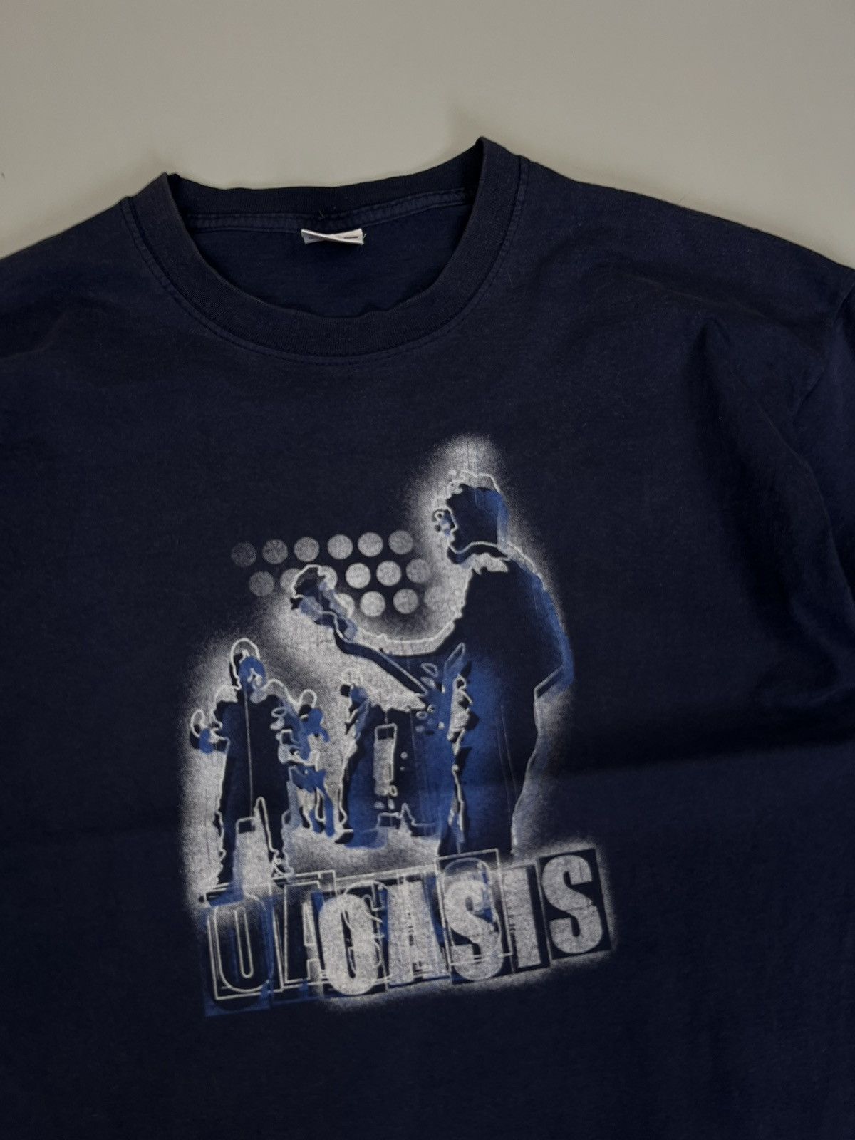 Band Tees × Vintage Vintage y2k oasis rock tshirt big print Size US L / EU 52-54 / 3 - 2 Thumbnail