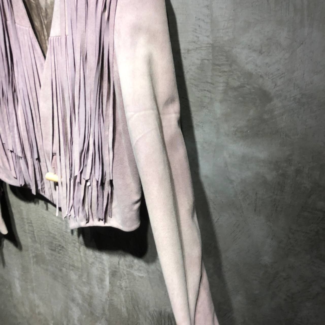 Acne Studios Acne Studios Aroma Aged Suede Fringe jacket SS/10 Size XXS / US 00 / IT 34 - 6 Thumbnail