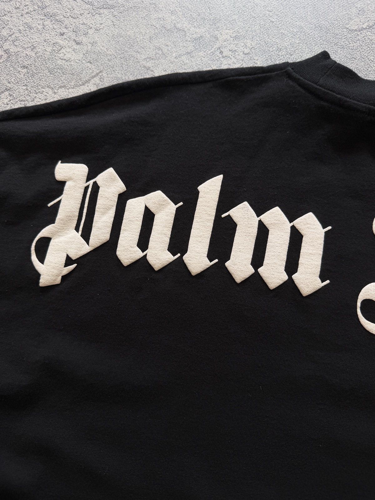 Palm Angels Palm Angels Tee Big Logo Back Size US S / EU 44-46 / 1 - 12 Thumbnail