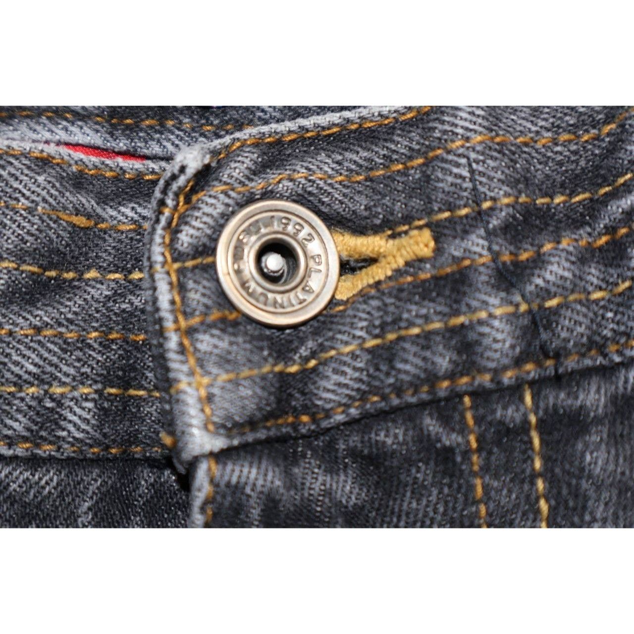 Fubu Vintage FUBU Platinum Fat Albert Embroidered Baggy Y2K Size US 34 / EU 50 - 6 Thumbnail