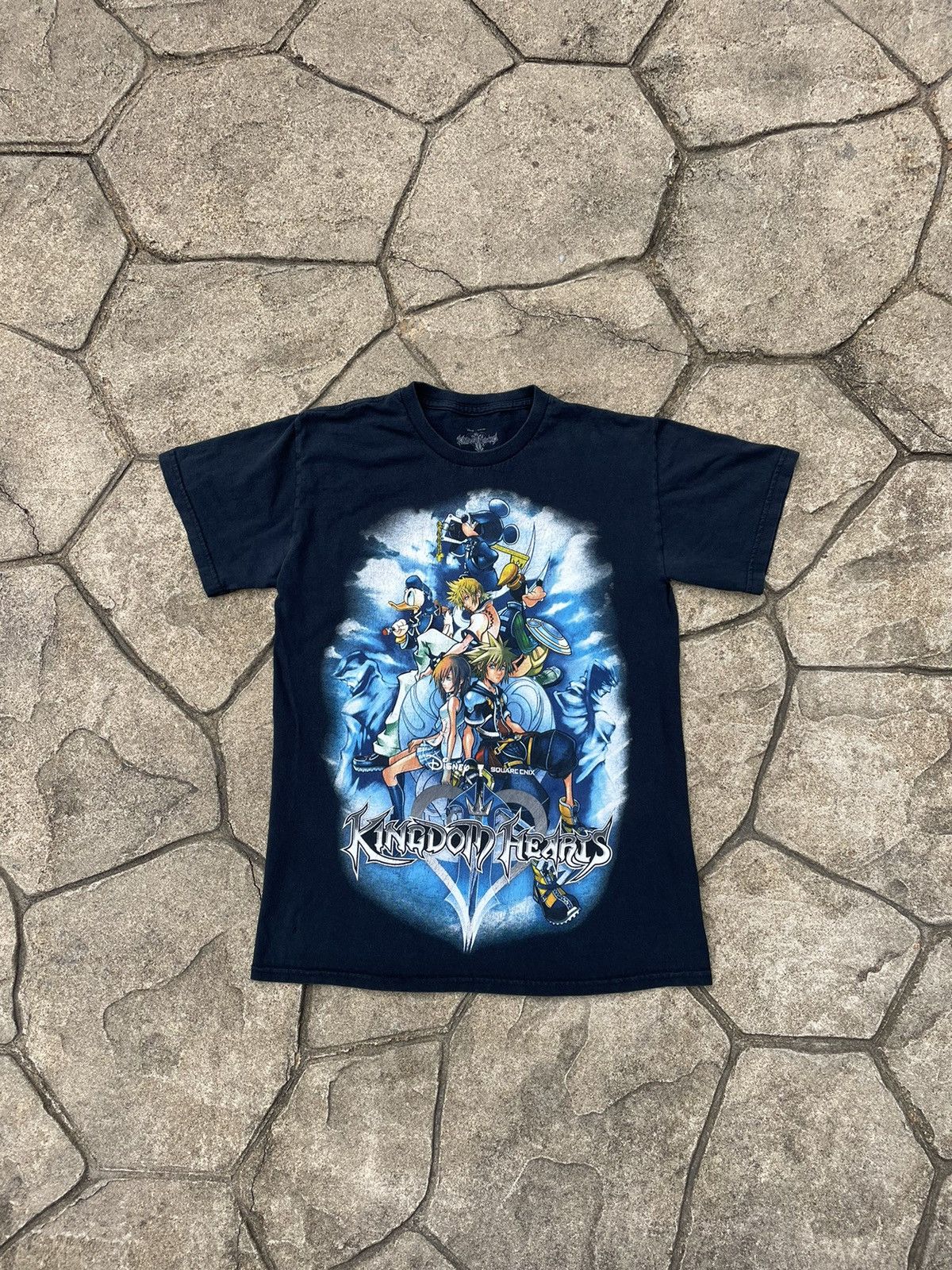 Disney × Nintendo Y2K Disney x Kingdom of Hearts Vintage Video Game Tshirt Size US S / EU 44-46 / 1 - 1 Thumbnail