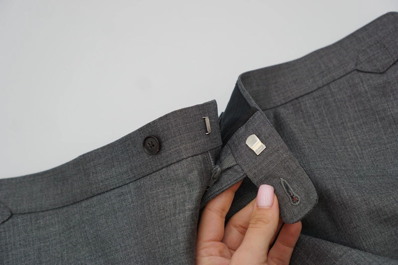 Suitsupply Men Suitsupply Pants Grey Wool Brescia Size UK/US52 Size 52R - 3 Thumbnail