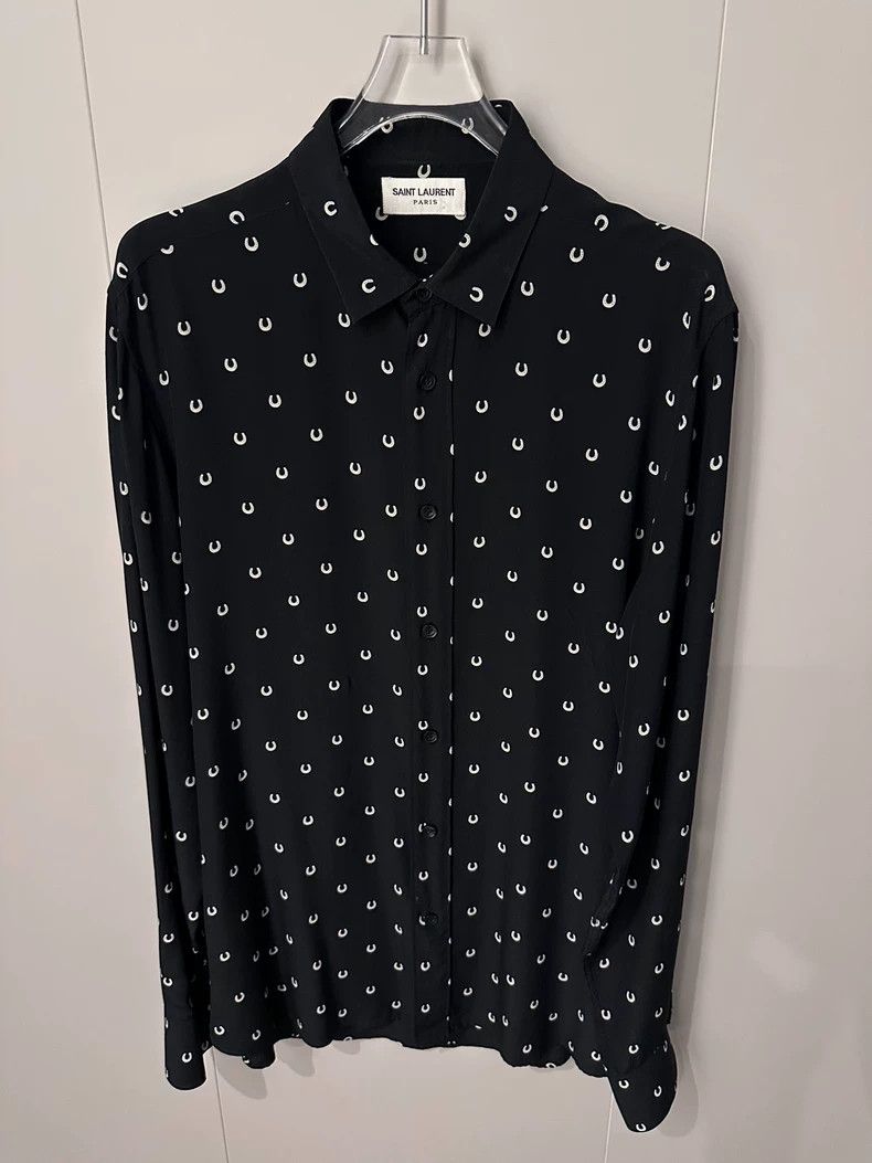 Saint Laurent Paris saint laurent paris size 39 2015 SS Runway Mulberry Silk Ho Size US M / EU 48-50 / 2 - 1 Thumbnail