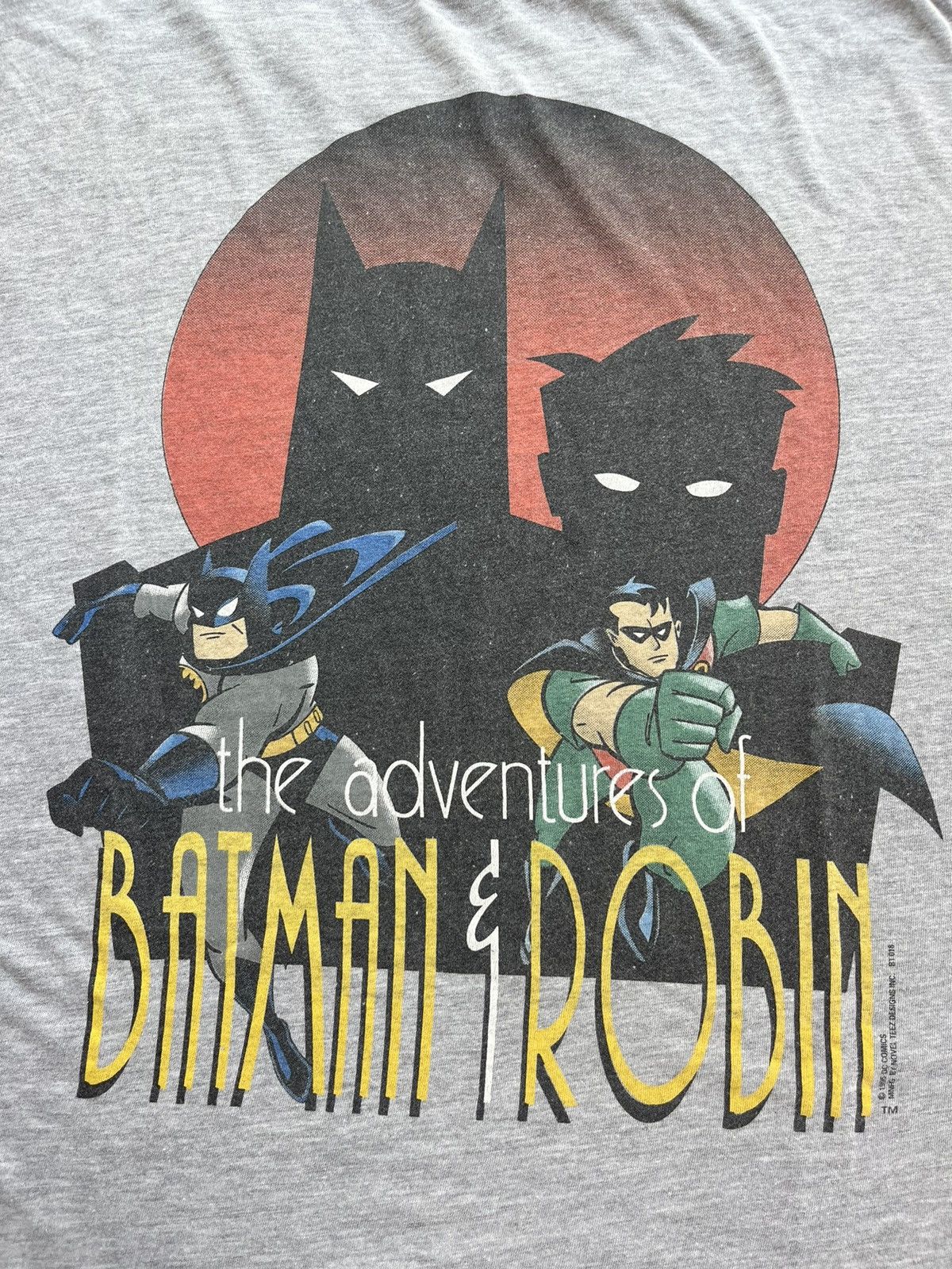 DC Comics × Vintage Vintage The Adventures Of BATMAN & ROBIN 1995’s DC Comics Size US XL / EU 56 / 4 - 12 Thumbnail