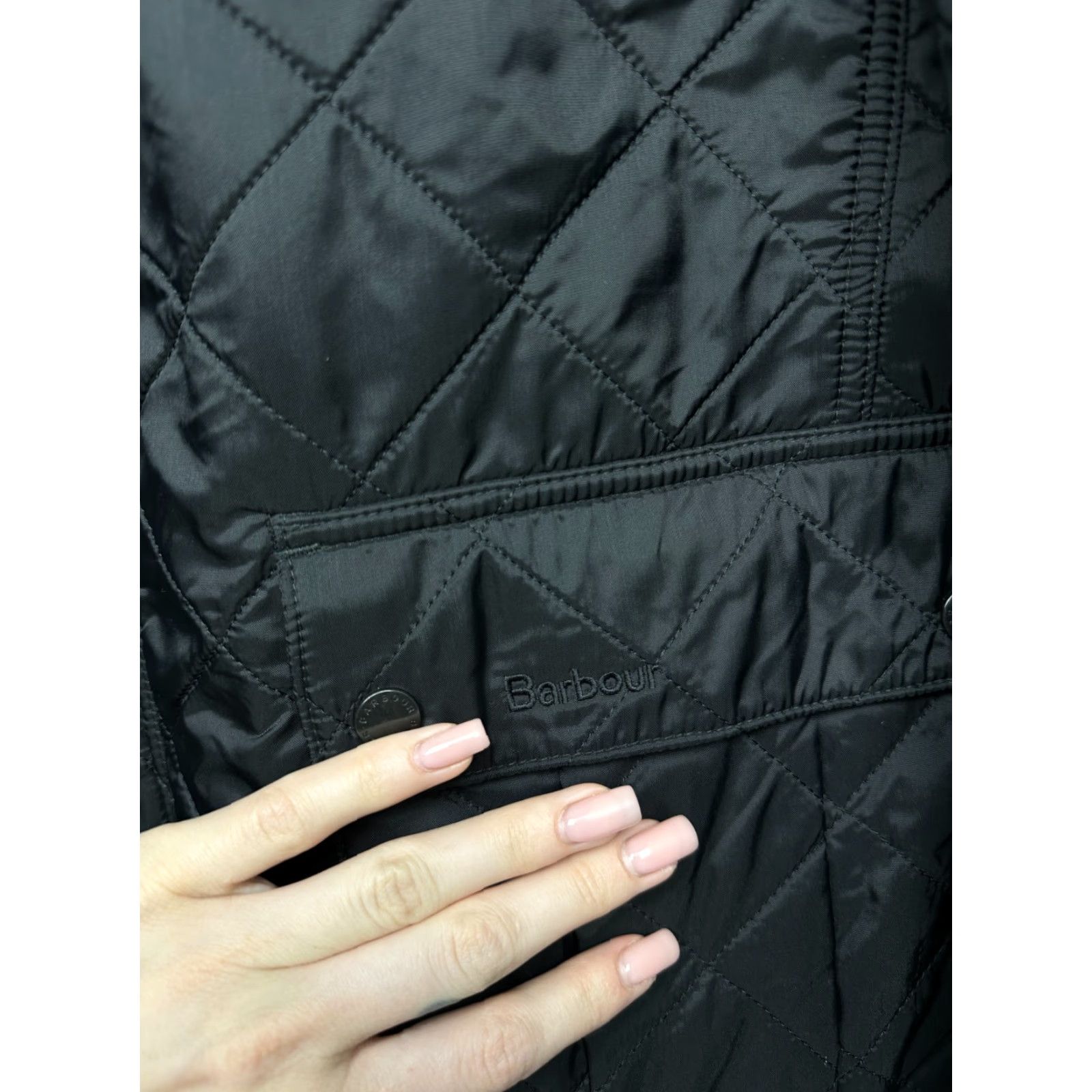 Barbour Barbour International Mens Ariel Polarquilt Quilted Jacket Barbour Jacket XXL Black Quilted 2XL Men Size US XXL / EU 58 / 5 - 3 Thumbnail