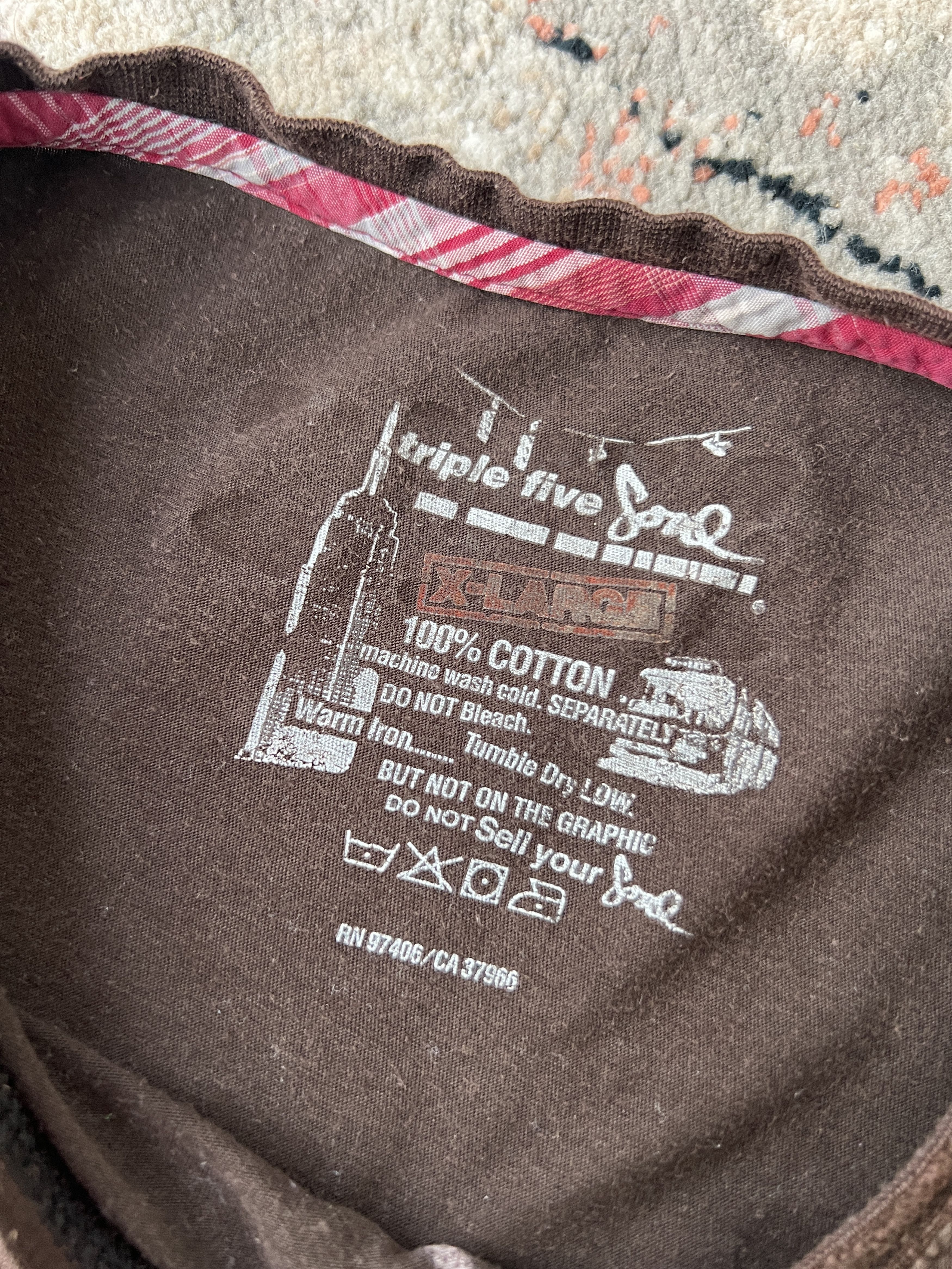 Triple 5 Soul Triple Five Soul Taxi Driver Robert De Niro Vintage Tee Size US XL / EU 56 / 4 - 5 Thumbnail
