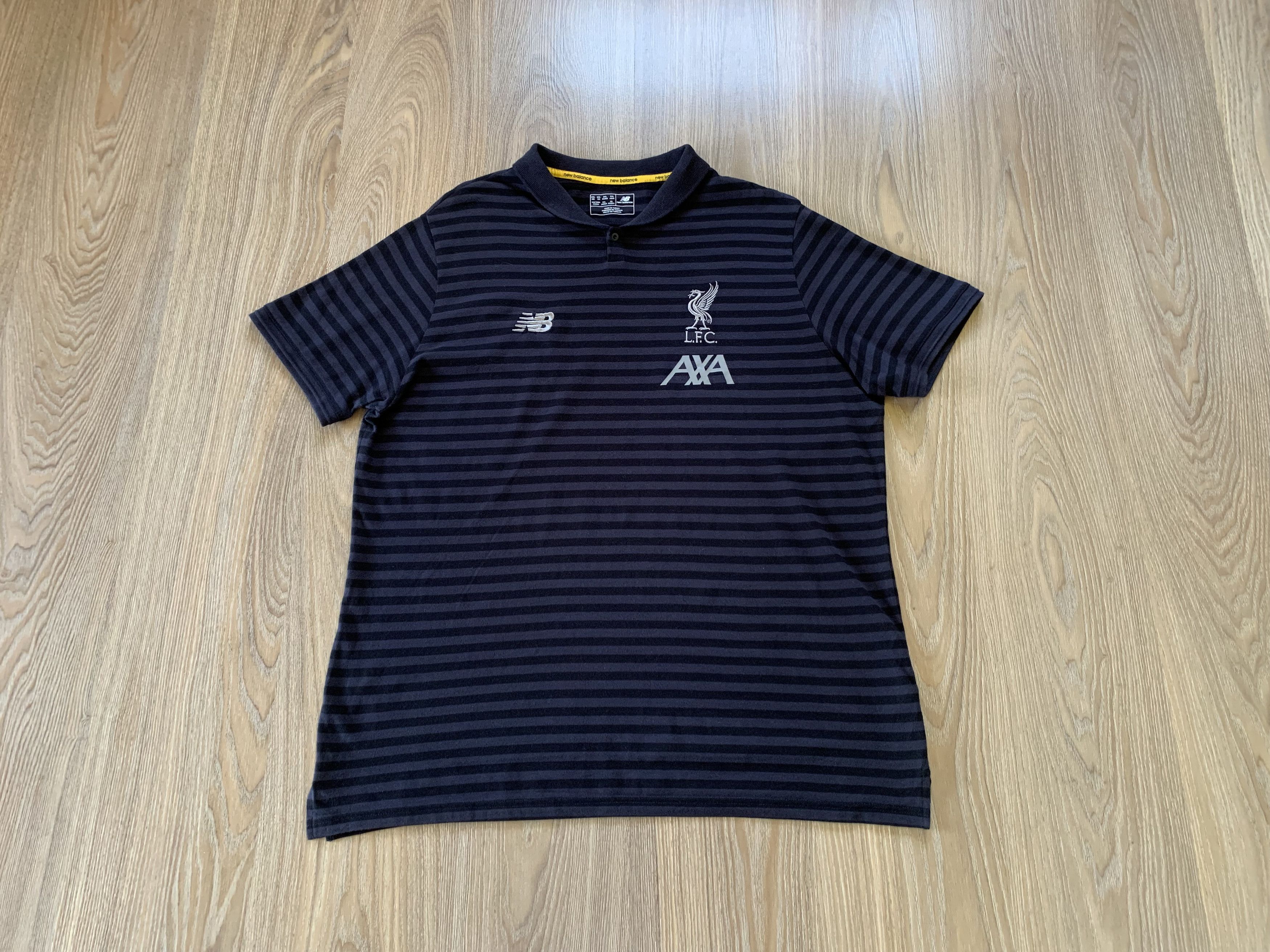 New Balance New Balance FC Liverpool Cotton Travel Polo T-Shirt Size US XXL / EU 58 / 5 - 10 Thumbnail