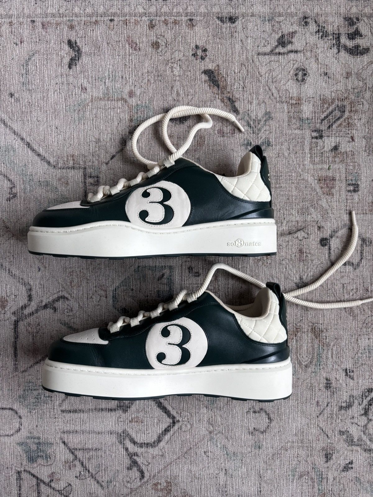 Other 320s - FOREST GREEN & WHITE by Sol3MATES Size US 11 / EU 44 - 1 Thumbnail