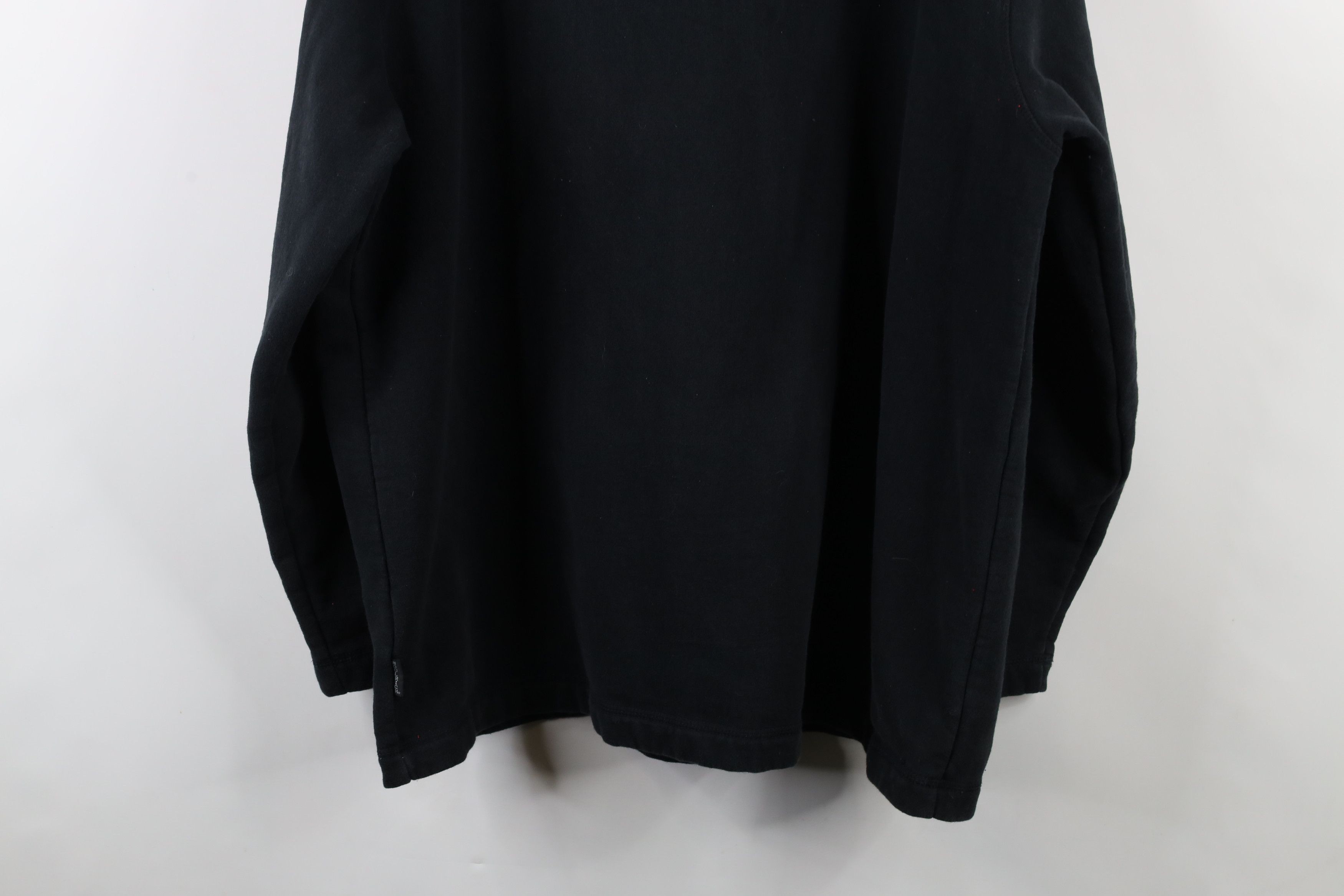 Vintage × Woolrich Woolen Mills Vintage 90s Woolrich Half Zip Pullover Sweatshirt Black Size US XXL / EU 58 / 5 - 12 Thumbnail