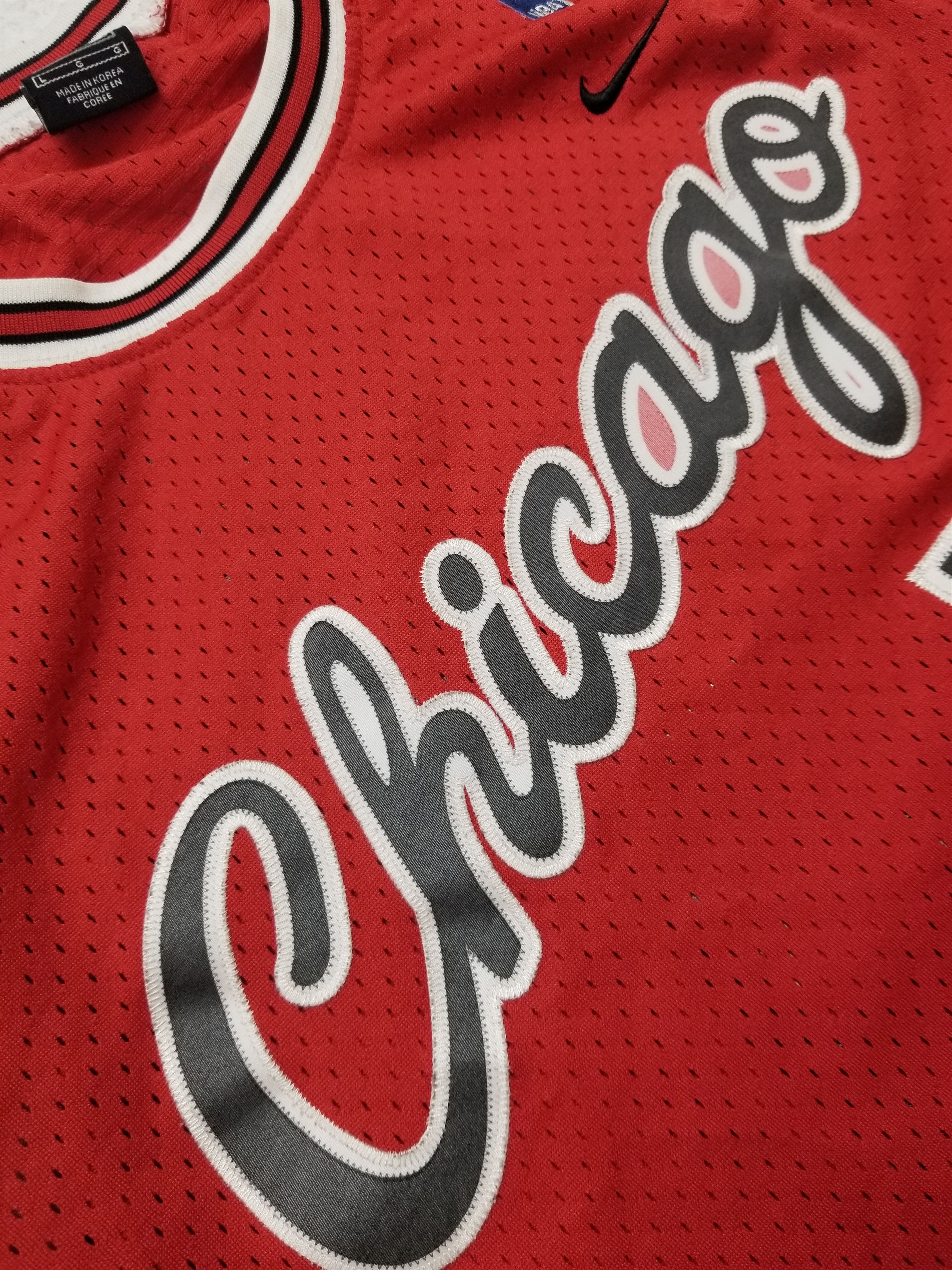 Nike VTG NBA Nike Chicago Bulls Jalen Rose Jersey Size US L / EU 52-54 / 3 - 6 Thumbnail