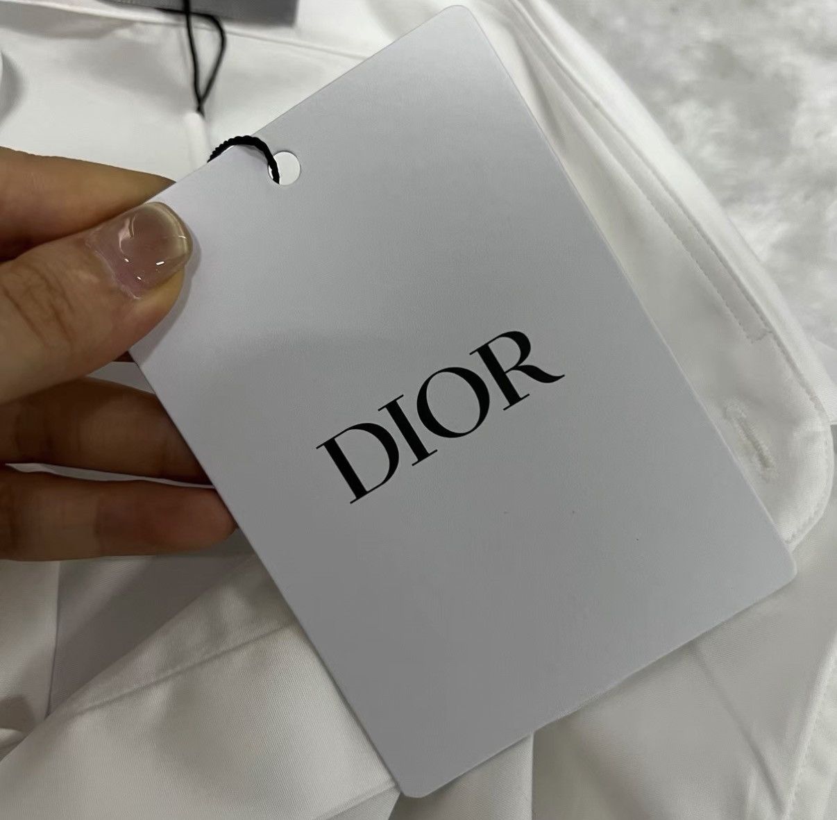 Dior Dior White Short Sleeve Shirt J41 Size M / US 6-8 / IT 42-44 - 5 Thumbnail