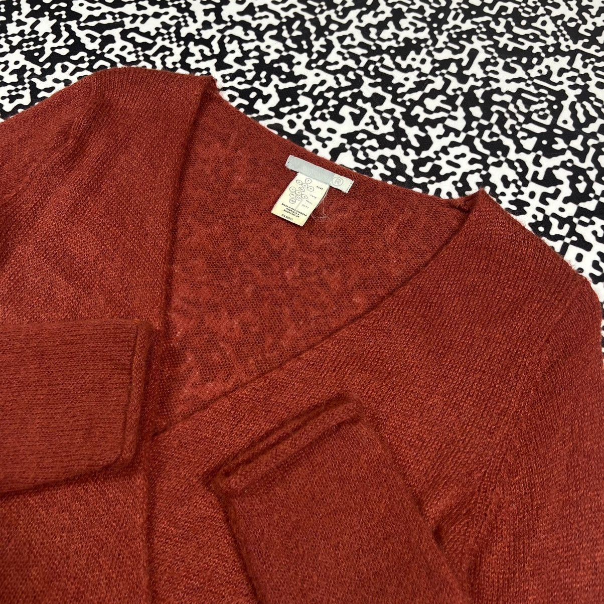 Japanese Brand Vintage Y2K Japanese Style Kid Mohair Avant Garde Sweater Size XL / US 12-14 / IT 48-50 - 9 Thumbnail