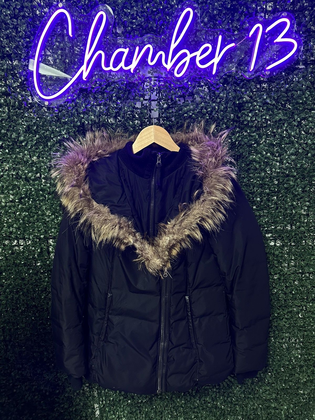 Mackage Women’s Coat Black Fur