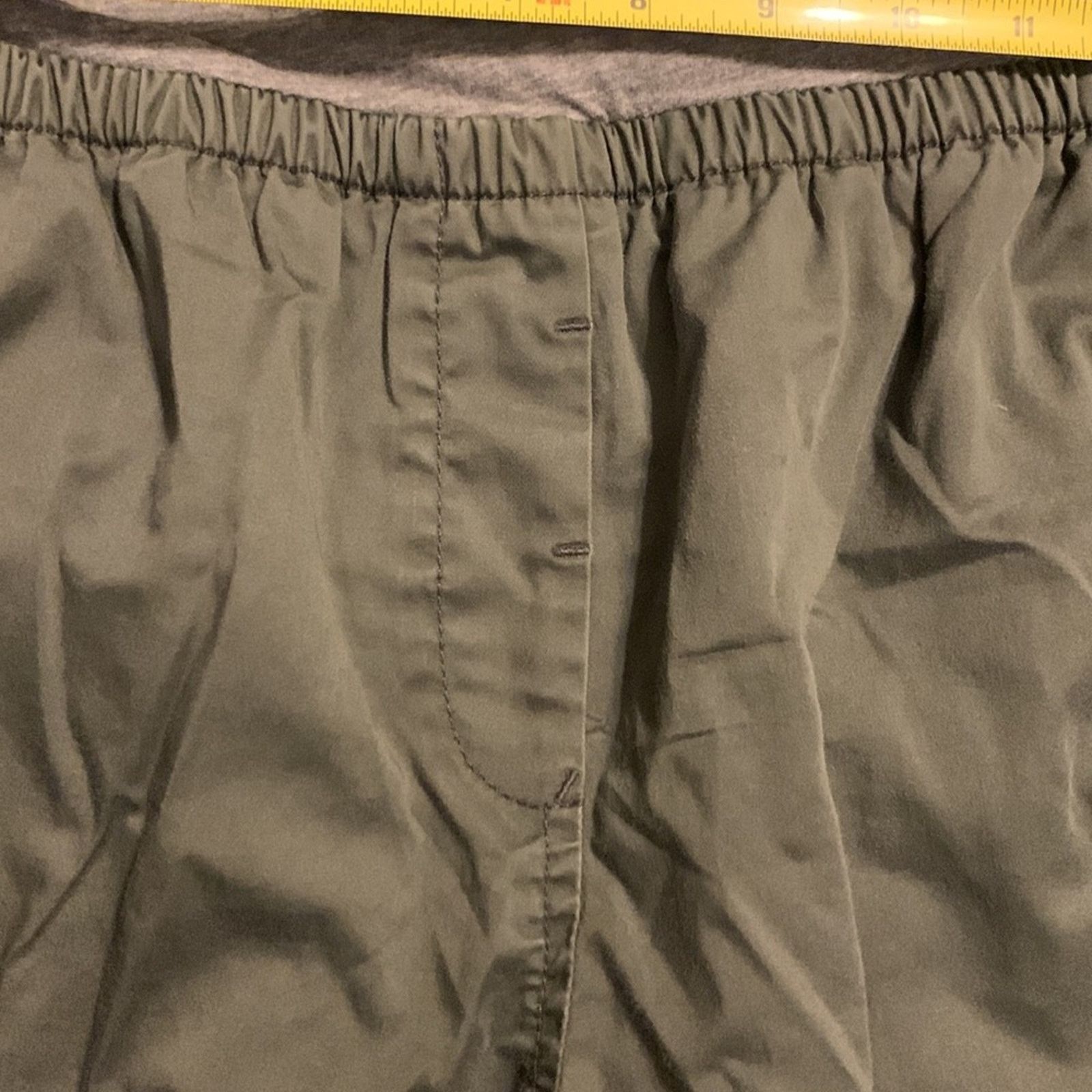 DKNY Pure DKNY maternity olive capri pants Size 32" / US 10 / IT 46 - 4 Thumbnail