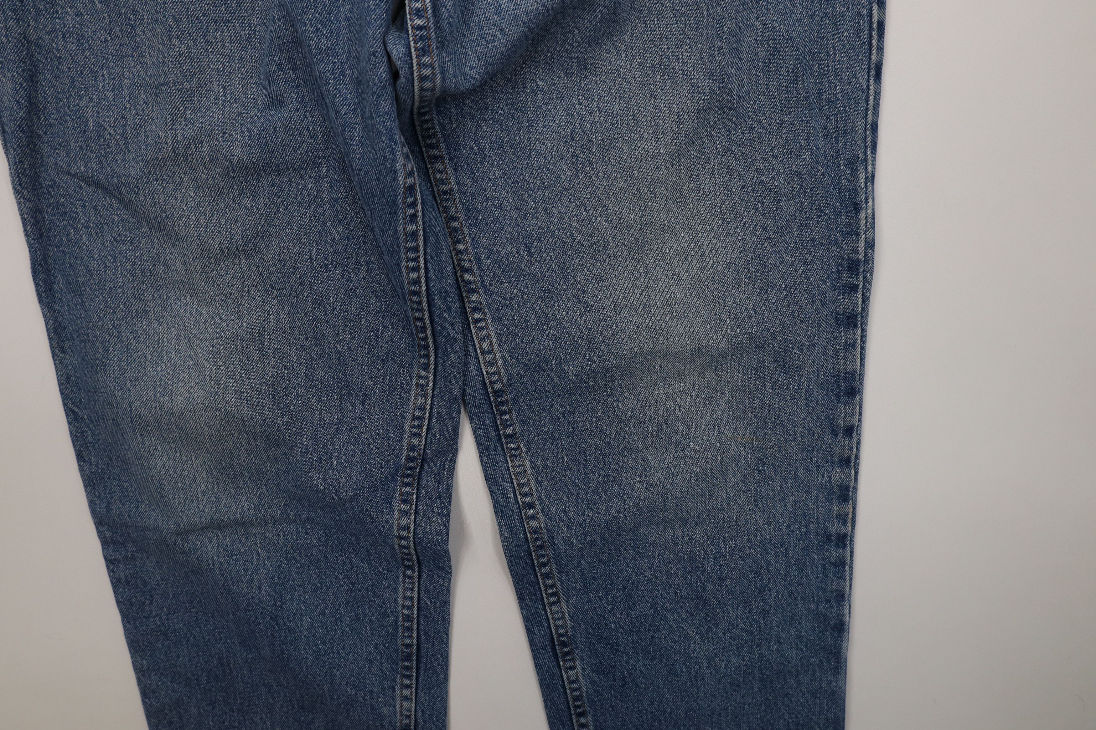 Eddie Bauer Vintage 90s Eddie Bauer Relaxed Fit Denim Jeans Blue Cotton Size US 34 / EU 50 - 6 Thumbnail
