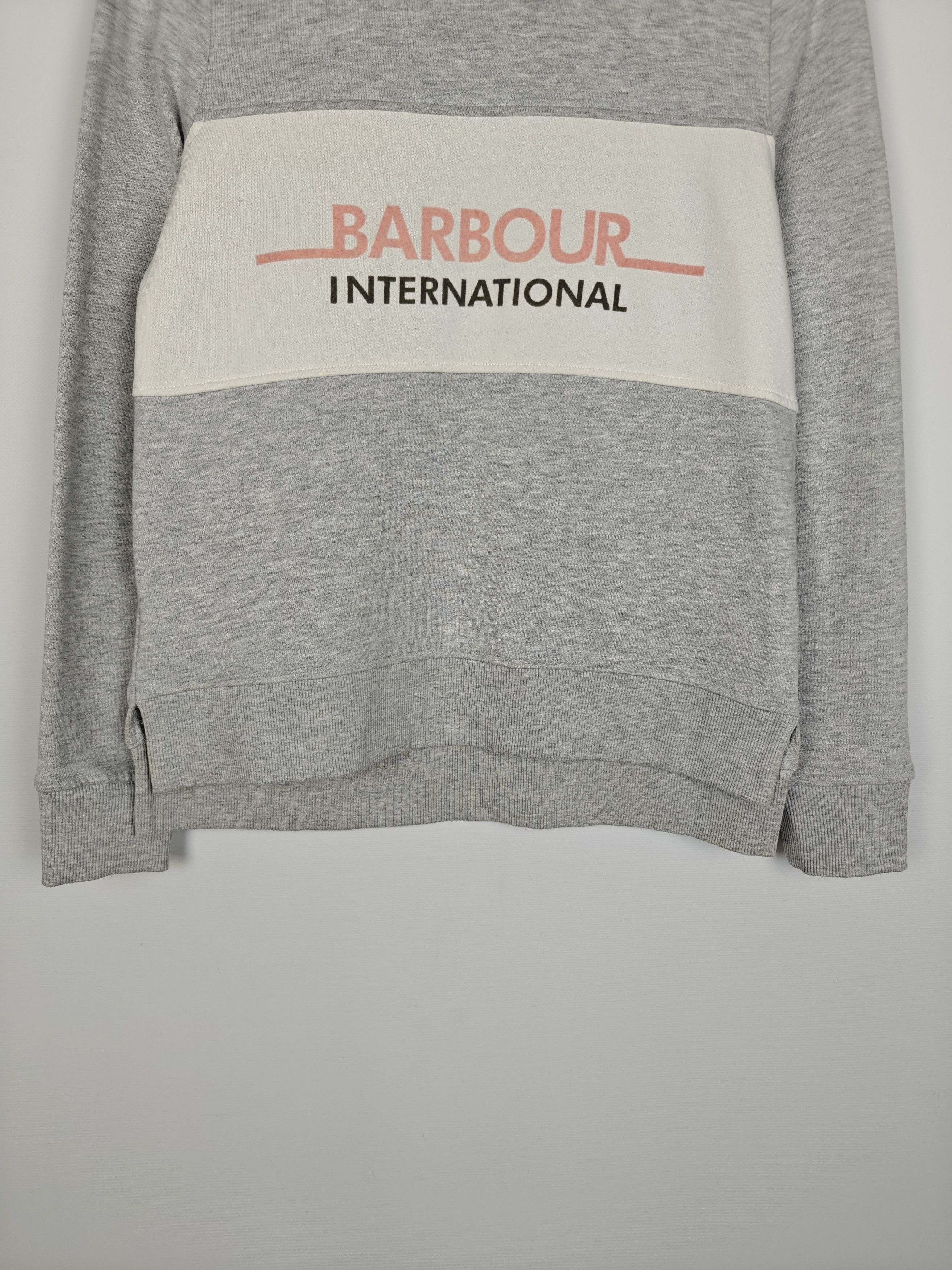 Barbour Barbour International Sweatshirt Shuttle Overlayer Pullover Size M / US 6-8 / IT 42-44 - 3 Thumbnail