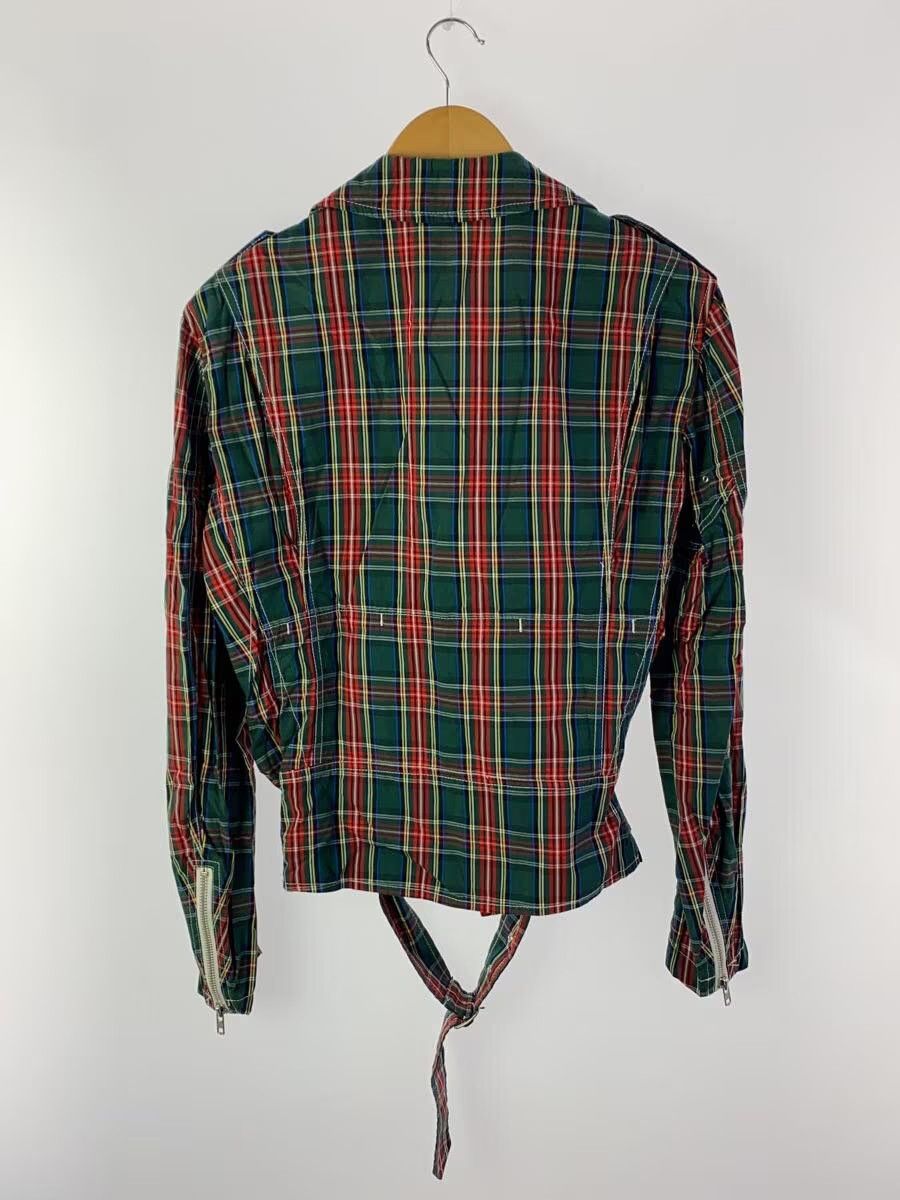 Comme des Garcons × Comme des Garcons Homme Plus SS13 Plaid Biker Jacket Size US M / EU 48-50 / 2 - 2 Thumbnail