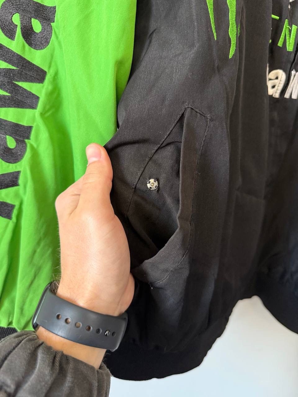 Vintage Vintage Kawasaki Bridgestone Monster Energy Racing Jacket Size US XL / EU 56 / 4 - 14 Thumbnail