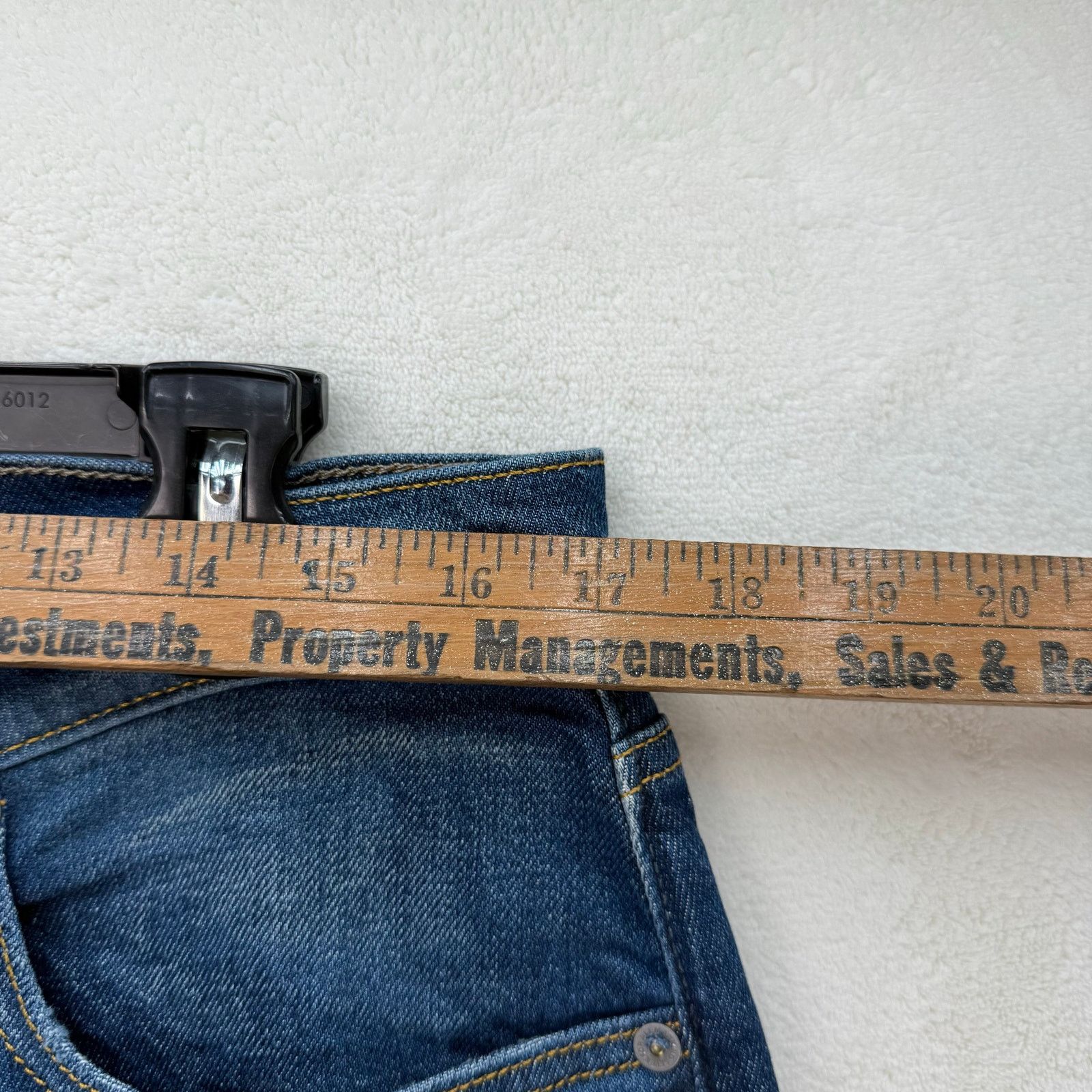 7 For All Mankind 7 FOR ALL MANKIND MEN'S 34 ADRIEN HEMP SLIM TAPERED DARK Size US 34 / EU 50 - 5 Thumbnail