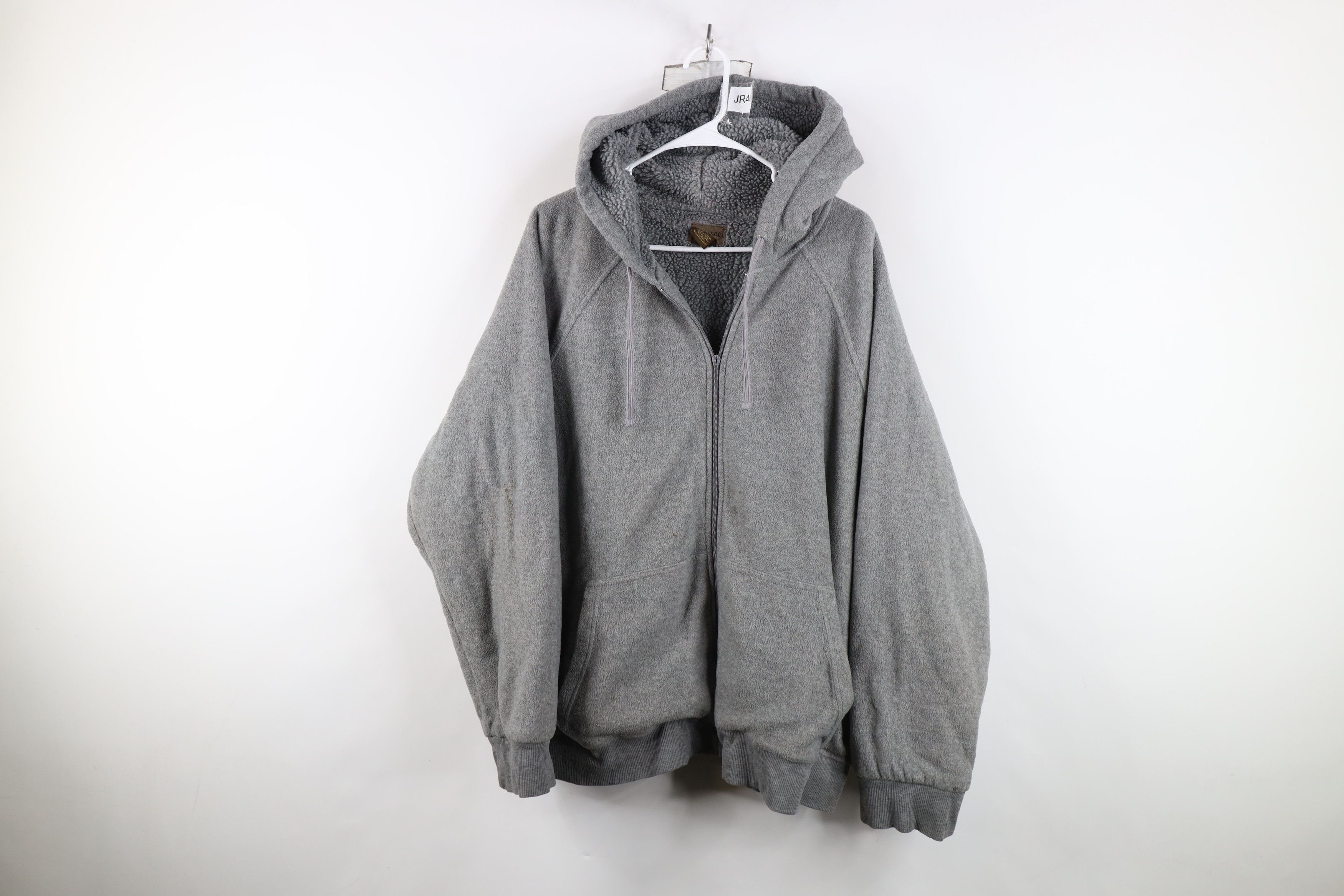 Vintage Vintage Y2K Streetwear Deep Pile Fleece Lined Fleece Jacket Size US XL / EU 56 / 4 - 1 Thumbnail