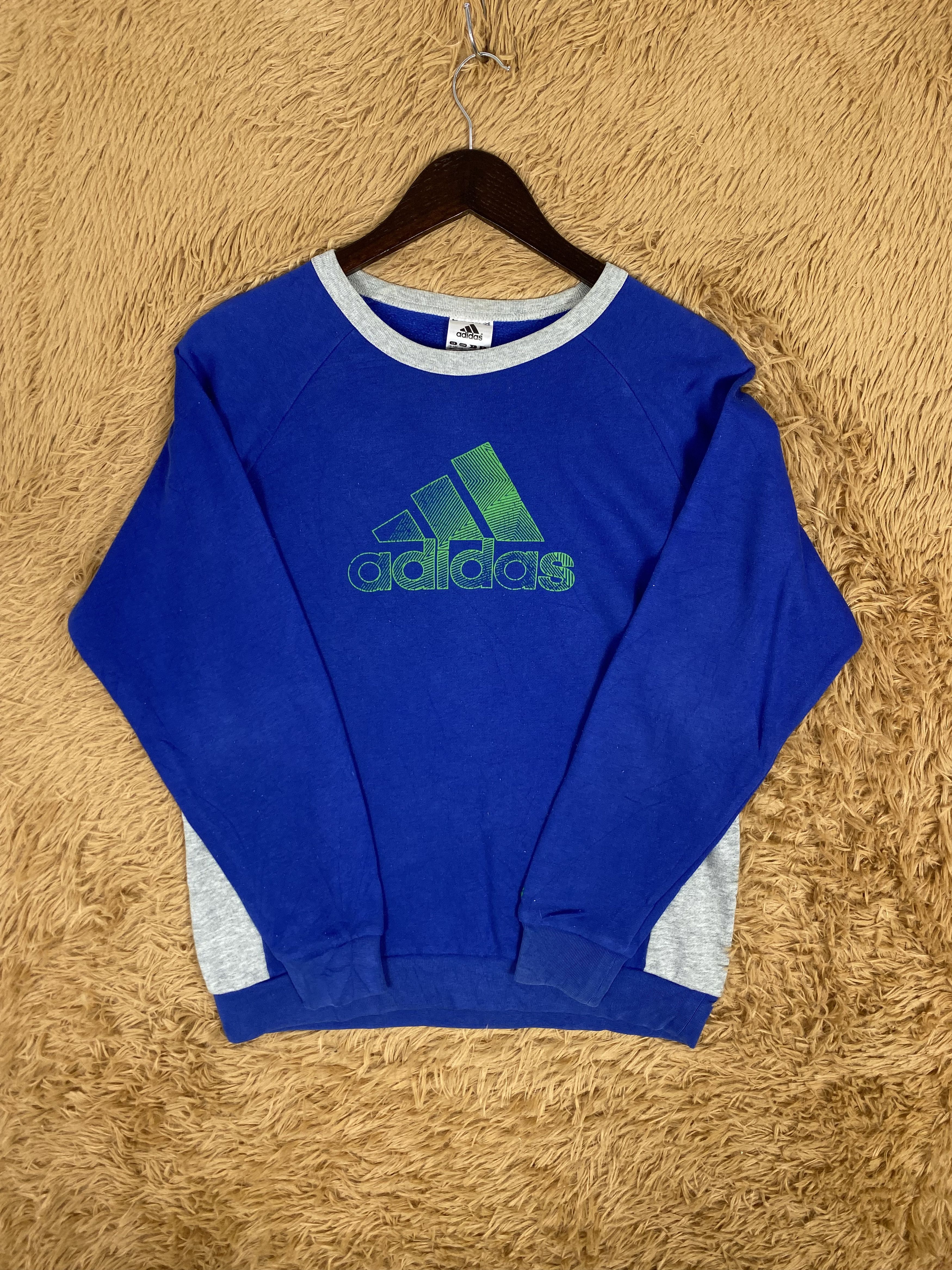 Adidas Vintage Adidas Big Logo Sweatshirts PS0117 Size US L / EU 52-54 / 3 - 3 Thumbnail