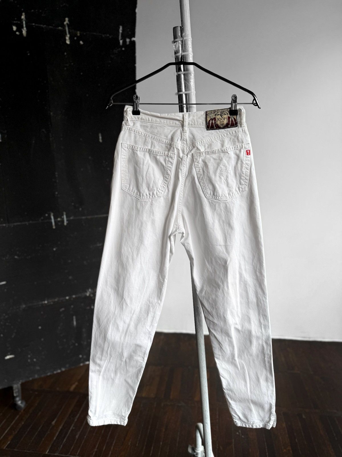 Joop! Joop! Jeans Womens Vintage 90s High Waist Tapered Mom Jeans Size 26" / US 2 / IT 38 - 3 Thumbnail