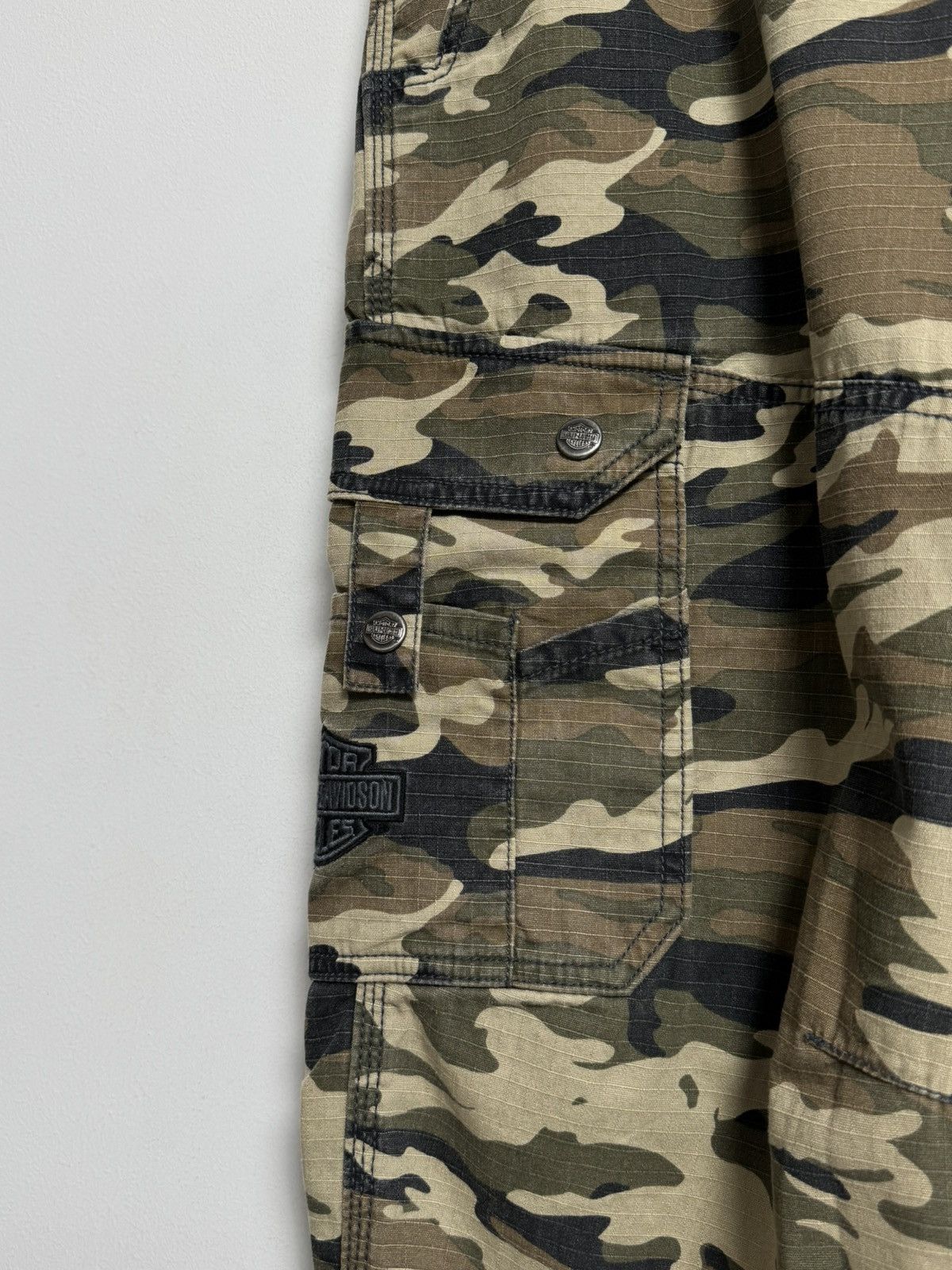 Harley Davidson Harley Davidson Vintage Y2K style Hype Cargo pants Size US 34 / EU 50 - 8 Thumbnail