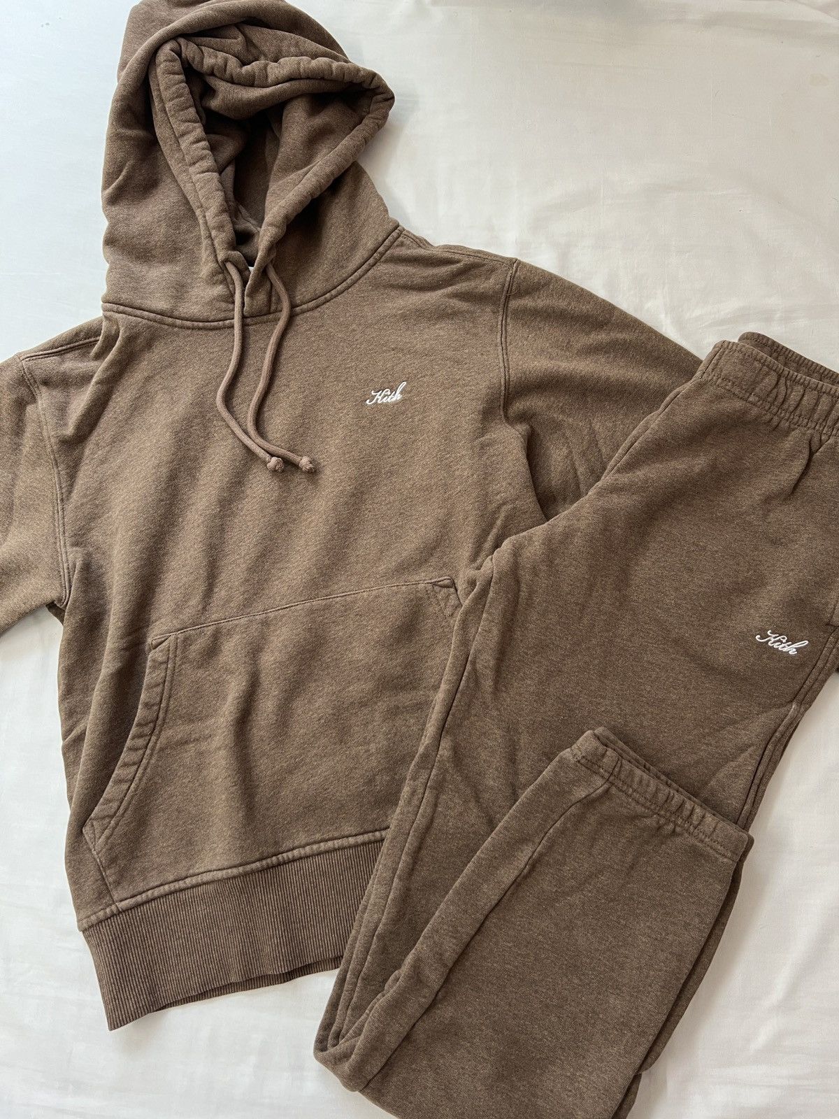 Kith KITH Brown Logo Script Jane Hoodie + Chelsea Joggers Set Size XS / US 0-2 / IT 36-38 - 1 Thumbnail