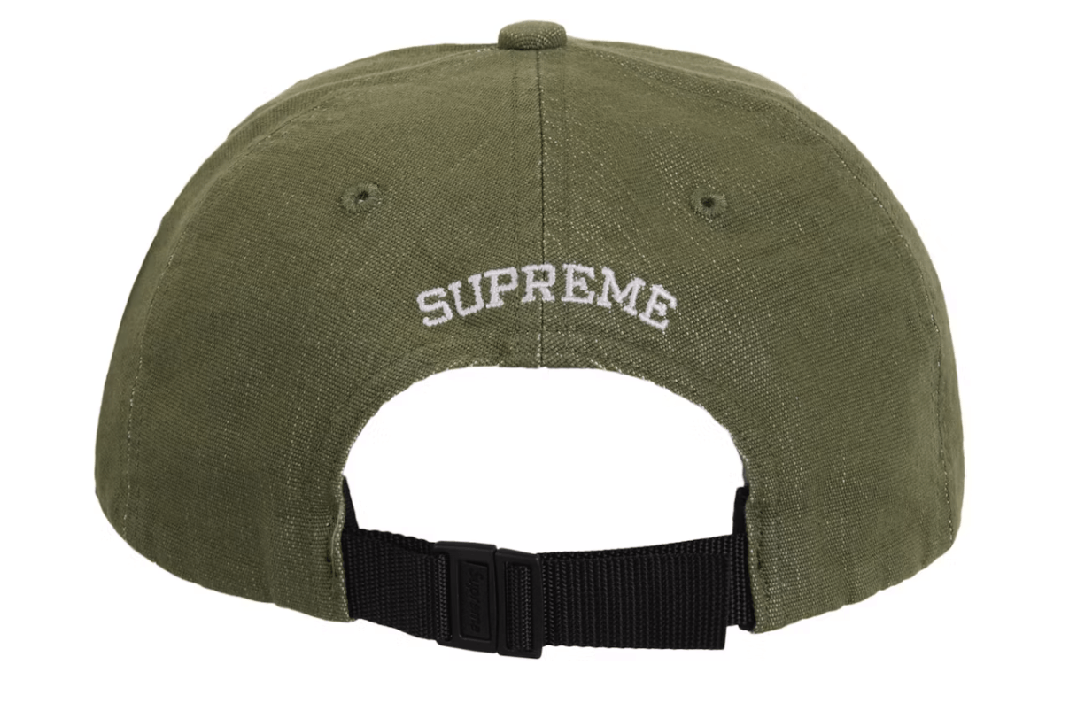 Supreme Supreme Cordura Denim Small Box 6-Panel Olive Sz Adjustable Size ONE SIZE - 3 Thumbnail