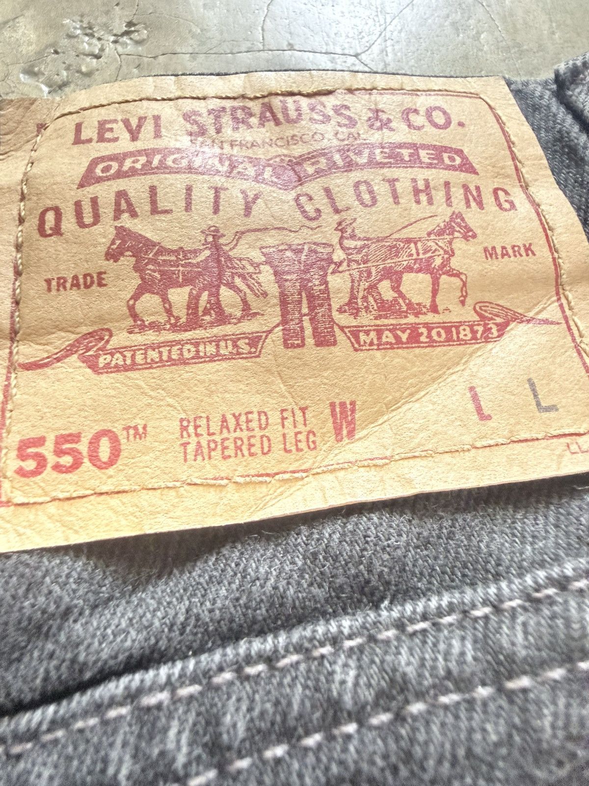Levi's Vintage Clothing Vtg Levis 550 relaxed fit tapered leg denim Size US 30 / EU 46 - 5 Thumbnail