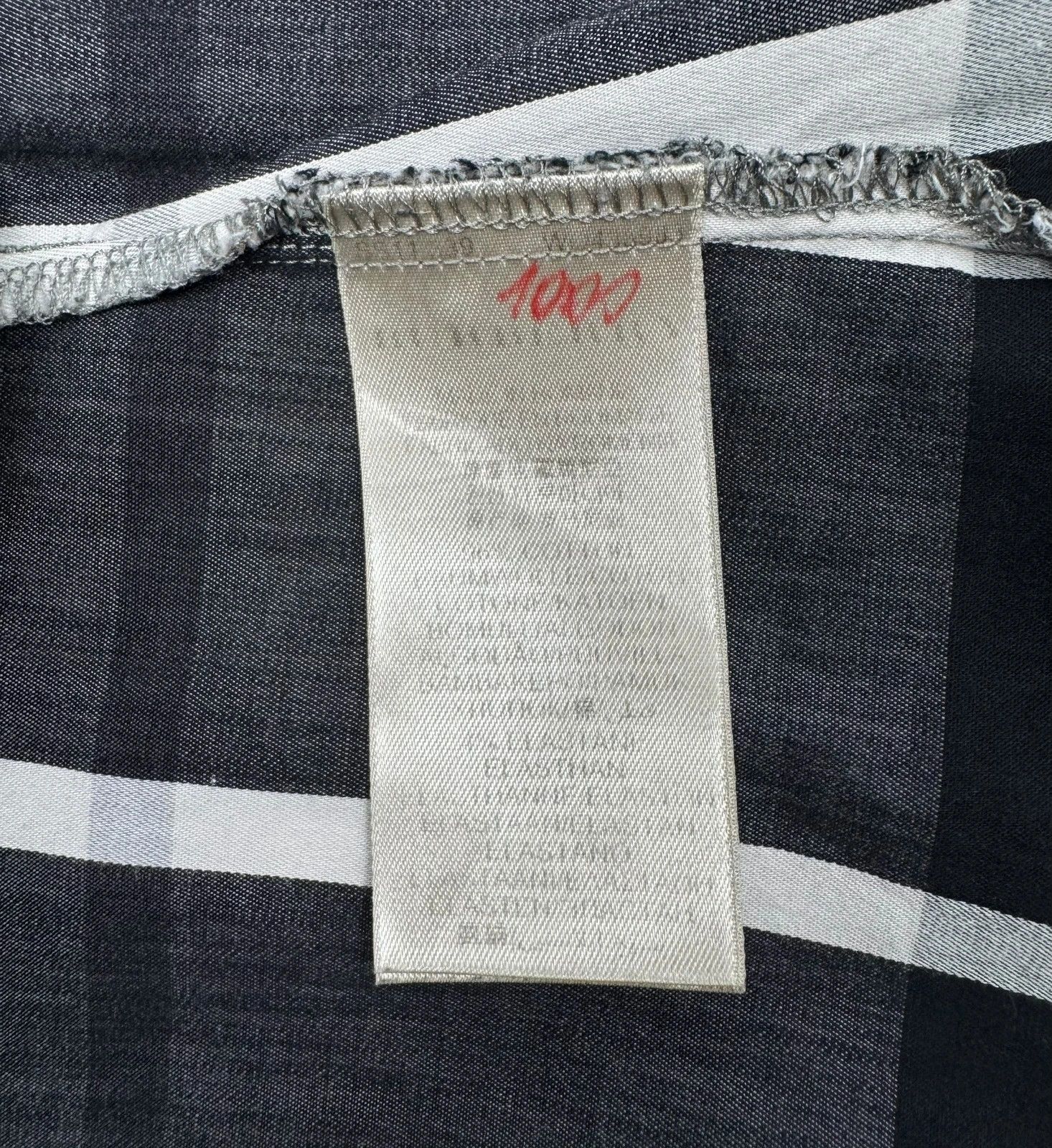 Burberry Burberry London Plaid Check Shirt size UK12 US10 Size M / US 6-8 / IT 42-44 - 12 Thumbnail