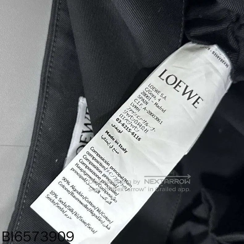 Loewe Loewe Cotton and silk gabardine half-skirt Size 24" / US 00 / IT 34 - 2 Thumbnail