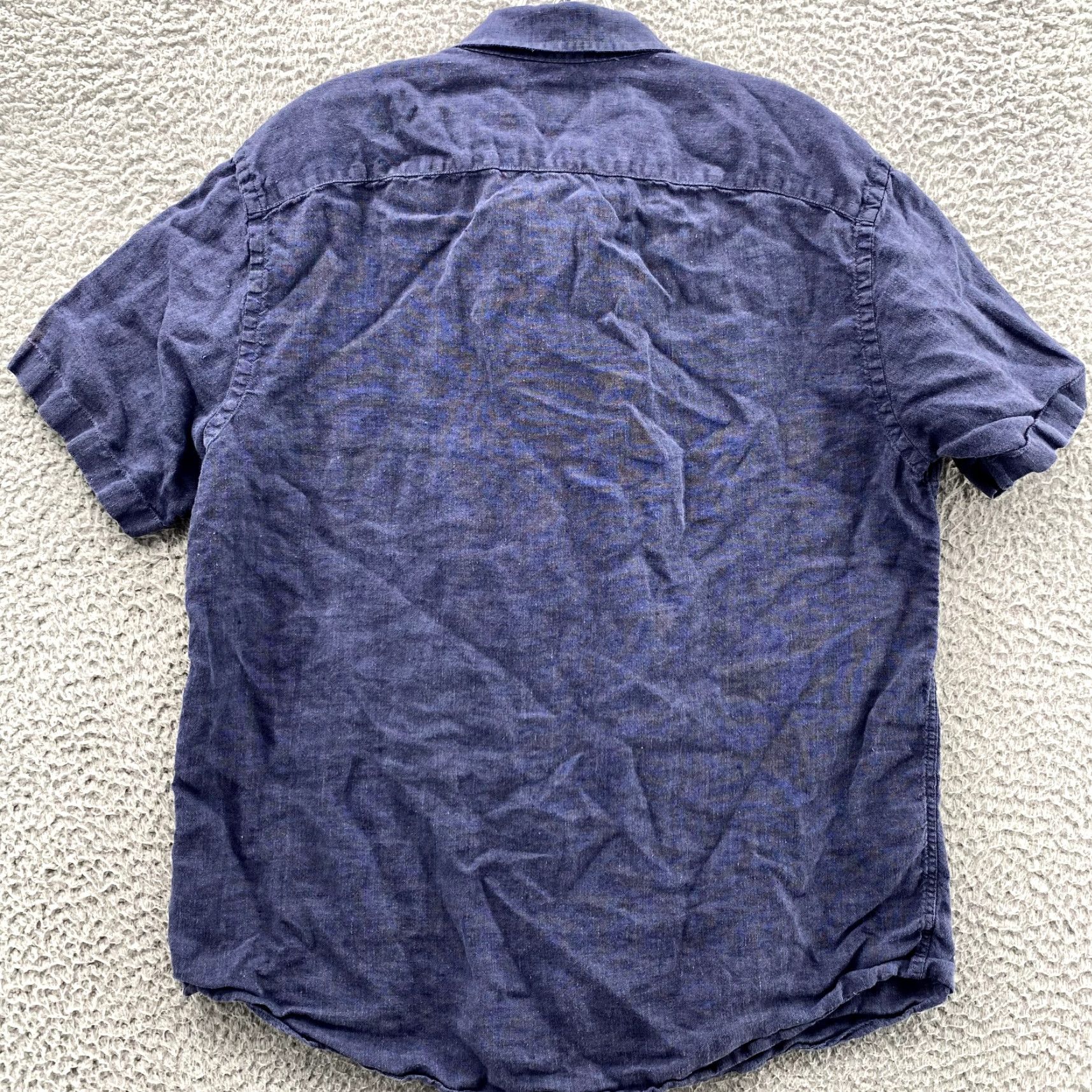 UNTUCKit UNTUCKit LinenShirt Men's L Blue Relax Bahama Classic Preppy Coastal Office Shirt Size US L / EU 52-54 / 3 - 5 Thumbnail