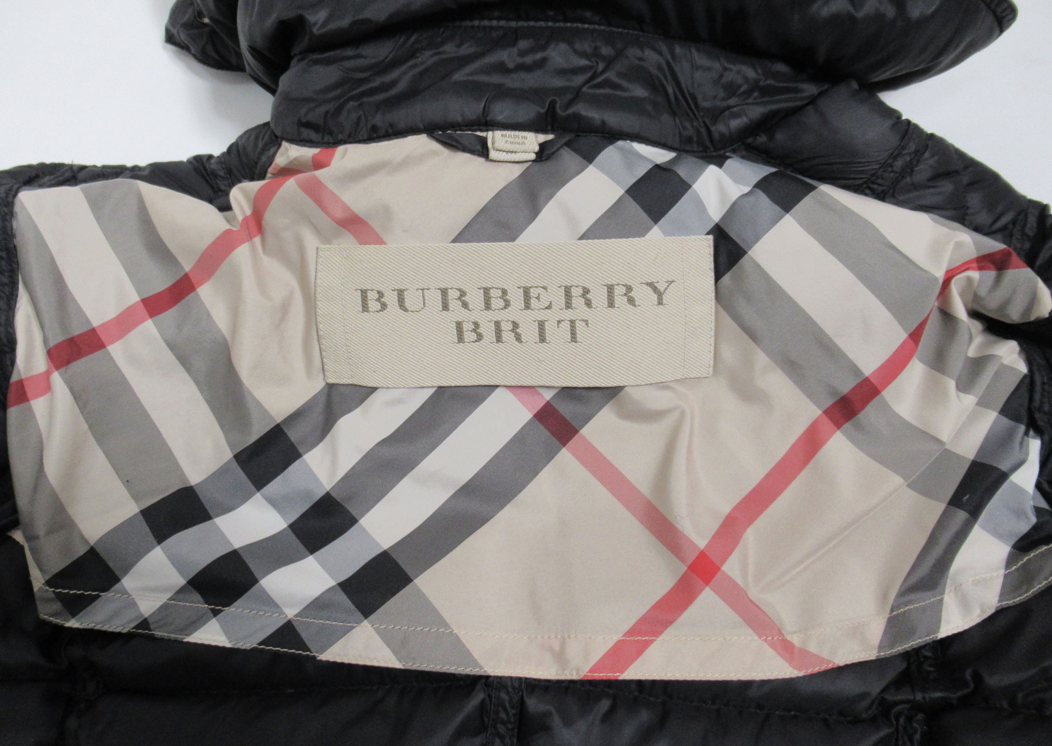Burberry Burberry Brit Puffer Belted Hood Jacket Black Goose Down M Size M / US 6-8 / IT 42-44 - 9 Thumbnail