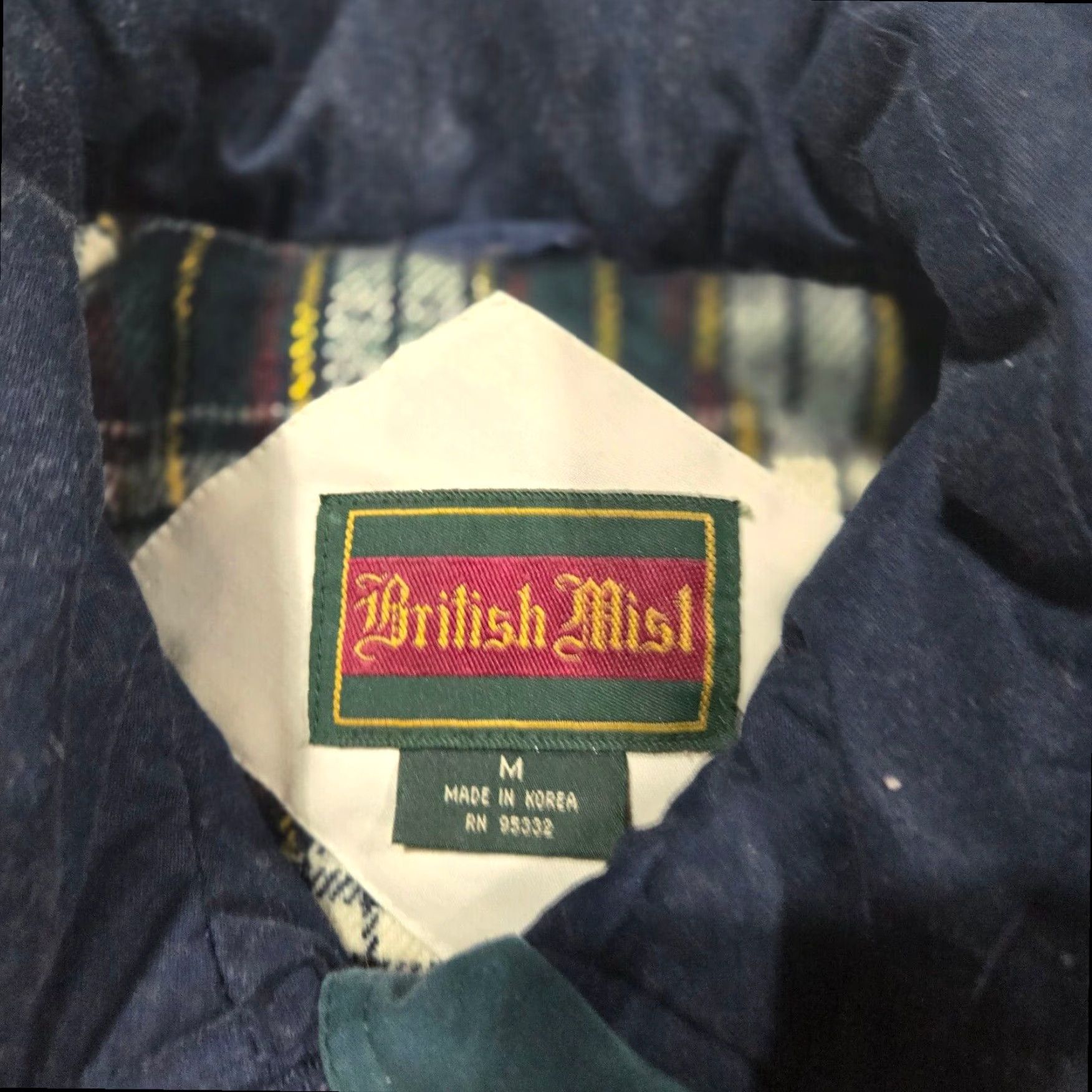 Vintage VINTAGE British Mist Brown Lined Full Zip Overcoat Jacket Adult Medium Mens Size US M / EU 48-50 / 2 - 6 Thumbnail