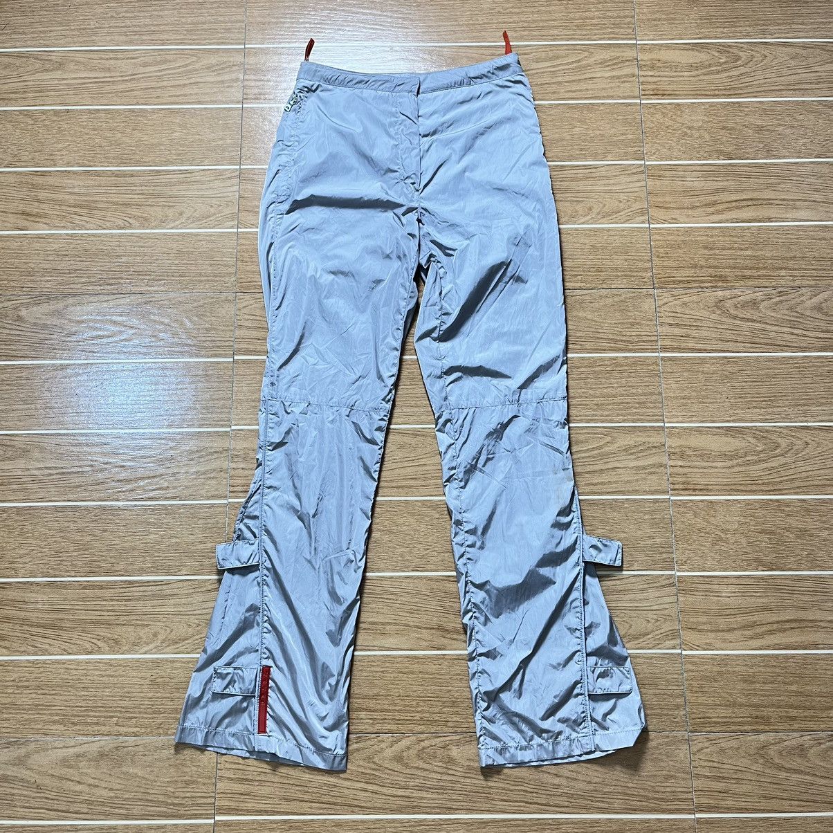 Prada Prada Luna Rossa Bell Button Pants Size 26" / US 2 / IT 38 - 1 Thumbnail
