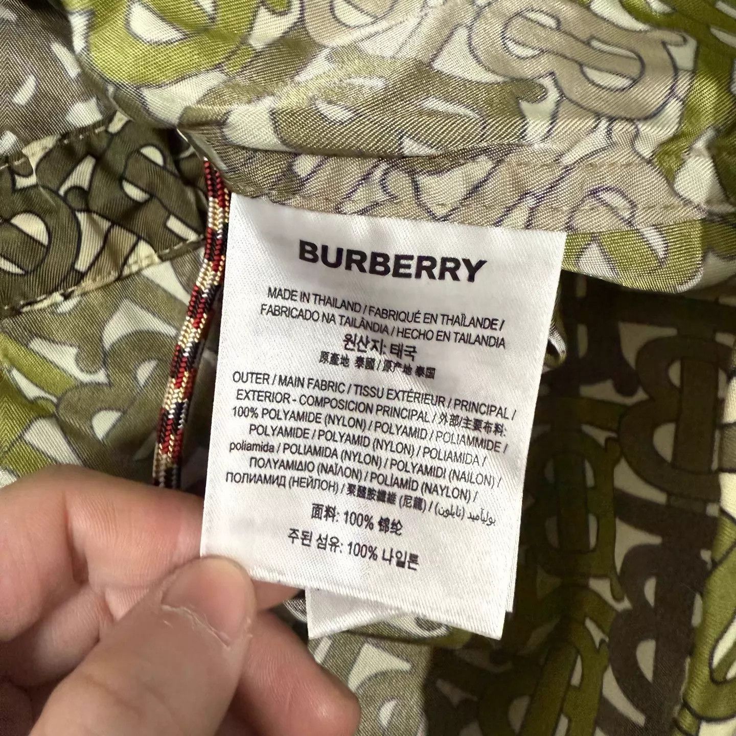 Burberry Burberry TB allover logo jacket women's UK8 99 new Size S / US 4 / IT 40 - 4 Thumbnail
