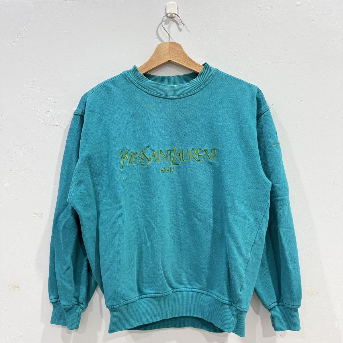 Yves Saint Laurent Embroidered Sweatshirt