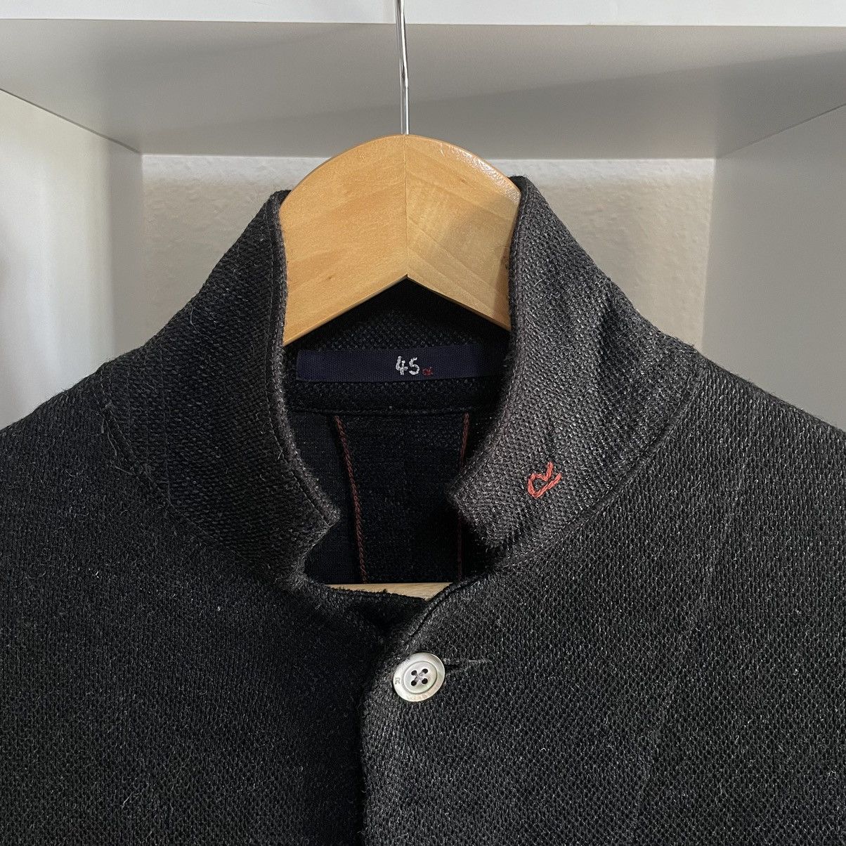 Kapital 🇯🇵 45rpm Black Wool Knit Blazer Jacket Kapital style Size US S / EU 44-46 / 1 - 7 Thumbnail