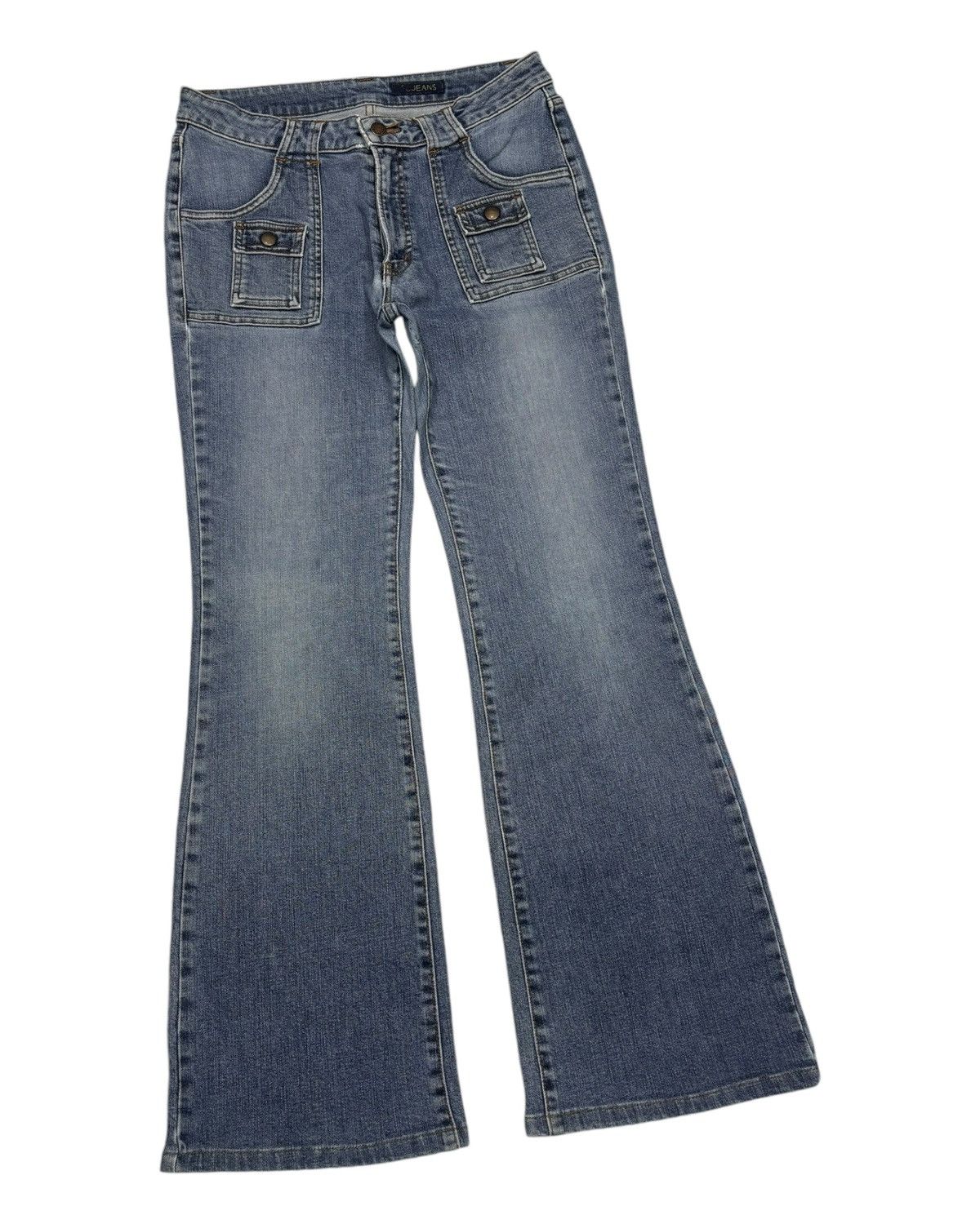 FLARE💥90s Style Vintage Flared Jeans Bush Pants Ru Jeans