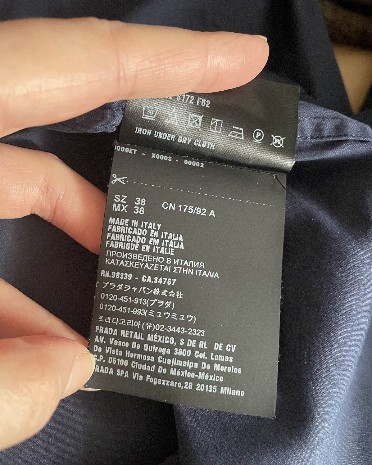 Prada Prada slim shirts Size US S / EU 44-46 / 1 - 14 Thumbnail