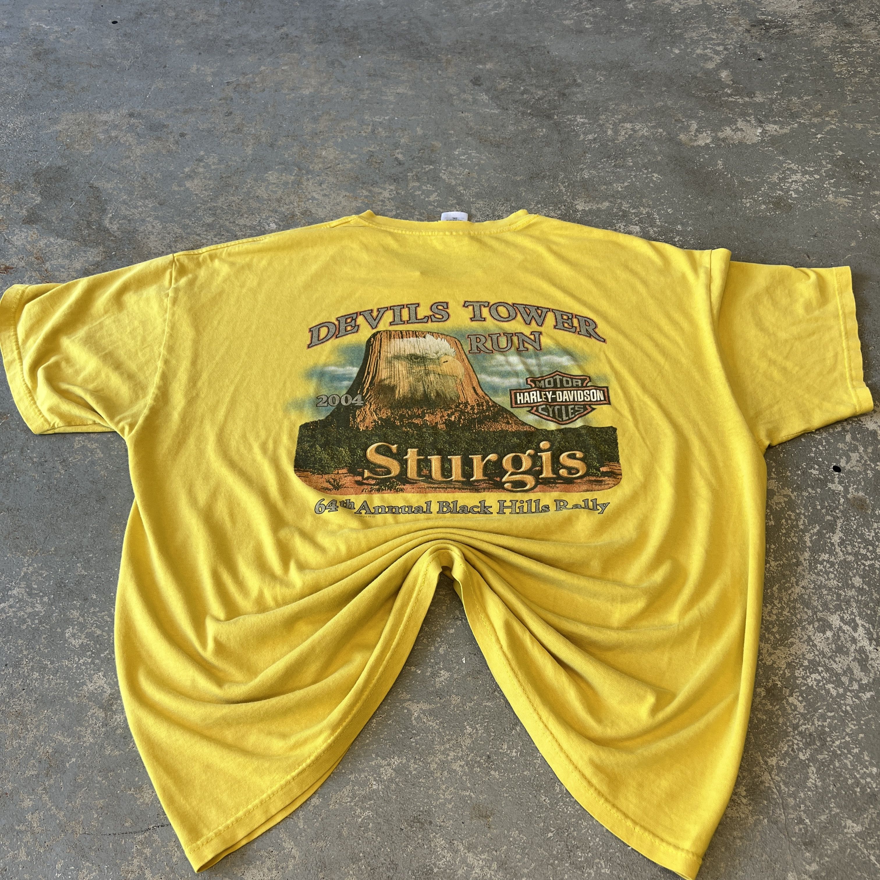 Harley Davidson Vintage Harley Davidson Sturgis Rally T-Shirt Size US XXL / EU 58 / 5 - 4 Thumbnail