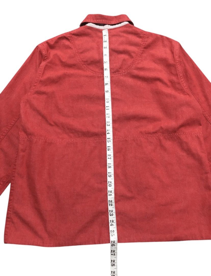 Hai Sporting Gear ‼️LAST DROP‼️HAI Sporting Gear Issey Miyake Red Chore Jacket Size US M / EU 48-50 / 2 - 15 Thumbnail