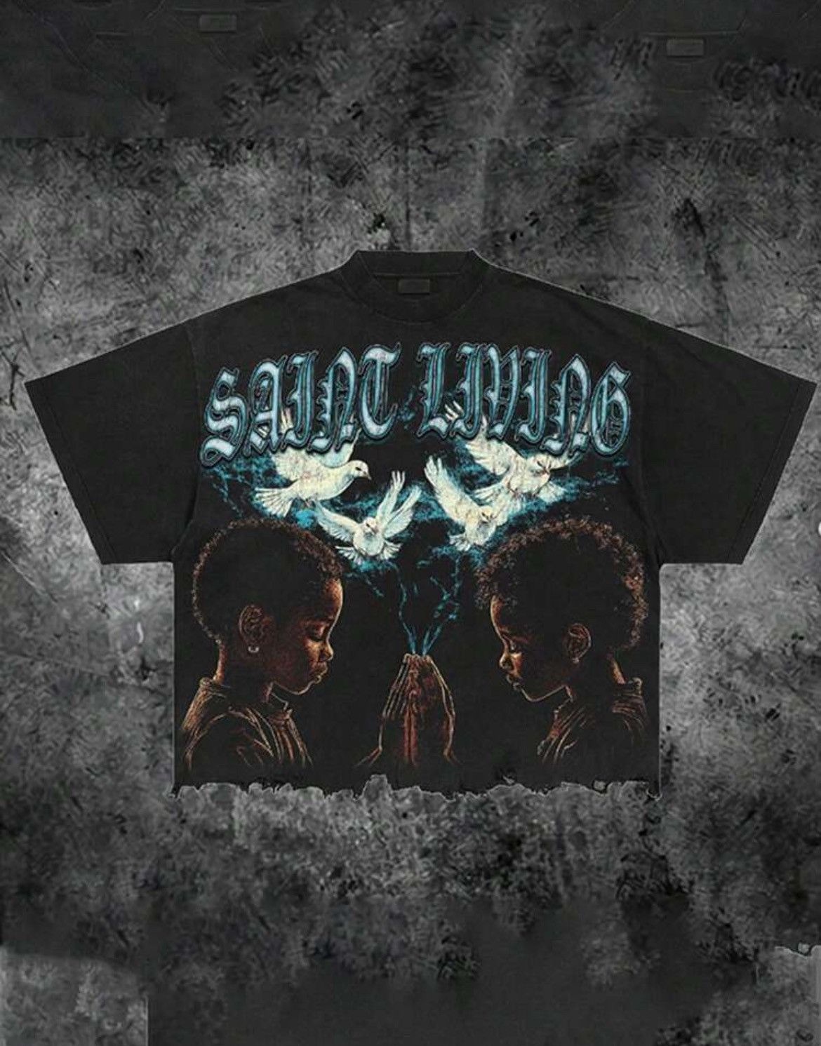 Other Black Double Sided 100% Cotton Graphic Streetwear T-Shirt Size US S / EU 44-46 / 1 - 1 Thumbnail